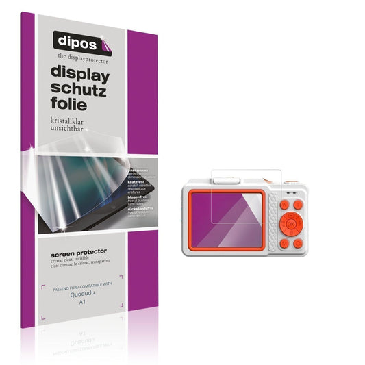 4x Schutzfolie klar für Quodudu A1 Display-Schutzf (1)