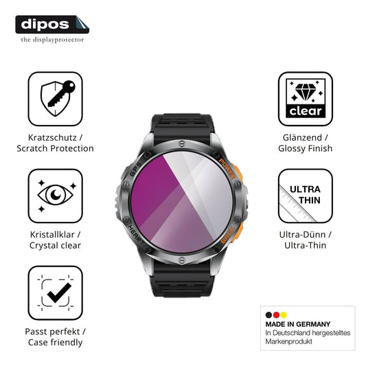 6x Schutzfolie klar für LIGE DM1-H Display-Schutzf (1)