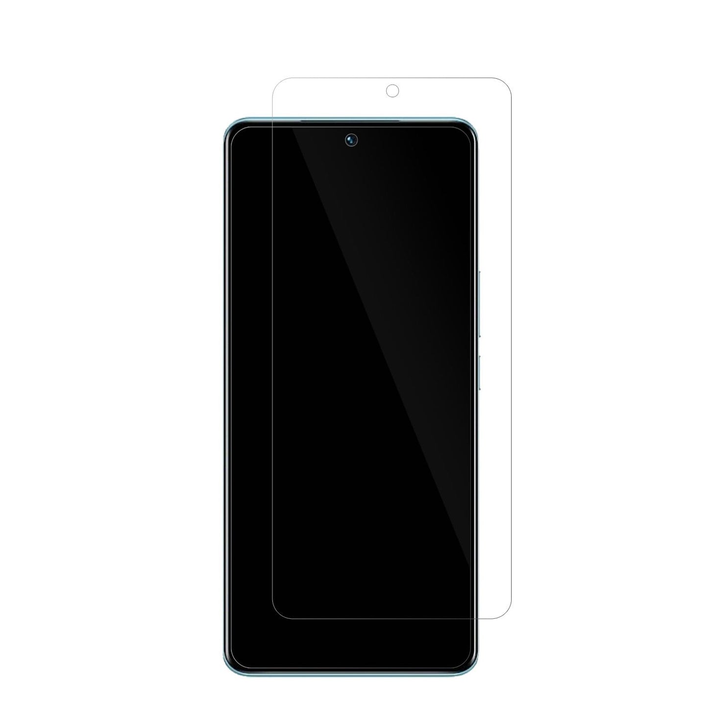 2x Schutzfolie klar für Vivo V25 Pro Display-Schut (2)