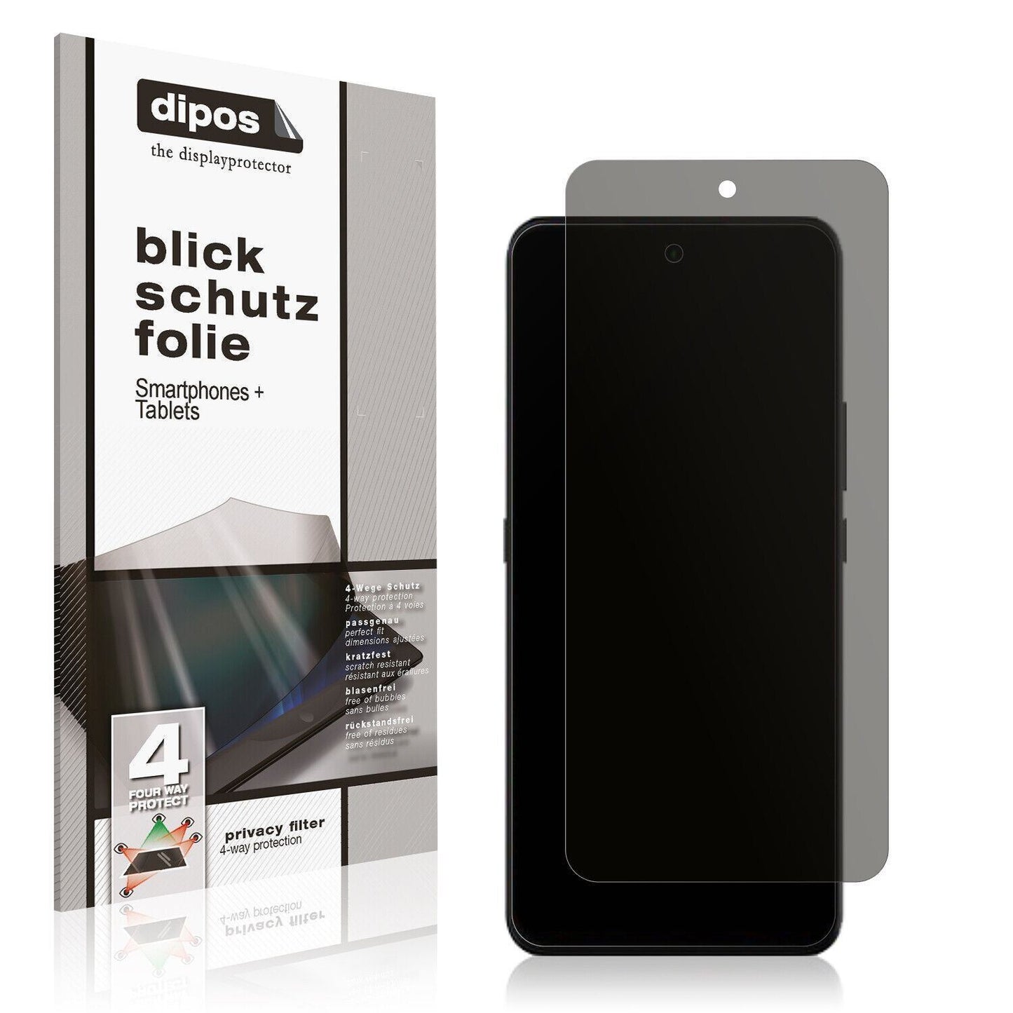 Blickschutzfolie für Omix X500 matt Schutzfolie Pr (1)