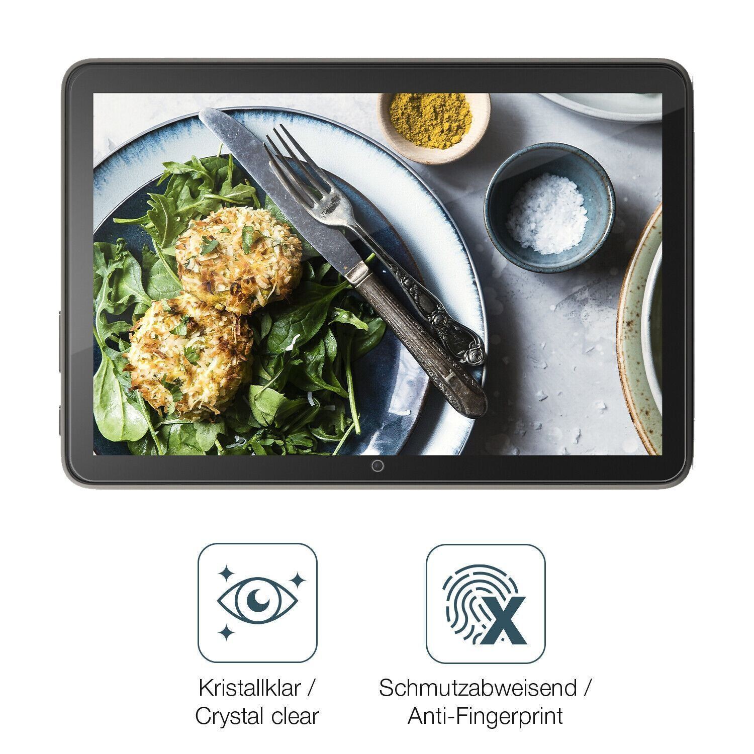 1x 9H Schutzfolie für Amazon Fire HD 8 Kids (2022) (5)