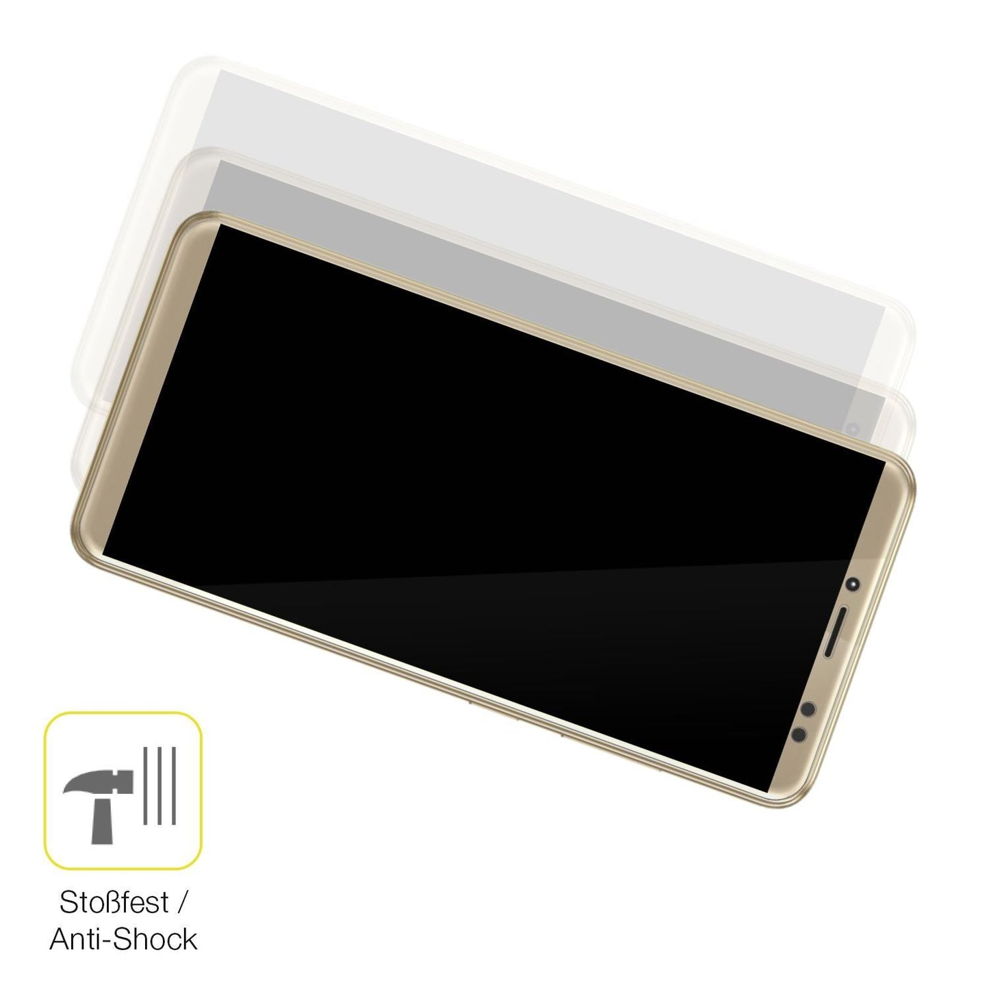 2x 3D Full Cover Schutzfolie für WALTON Primo S6 i (4)
