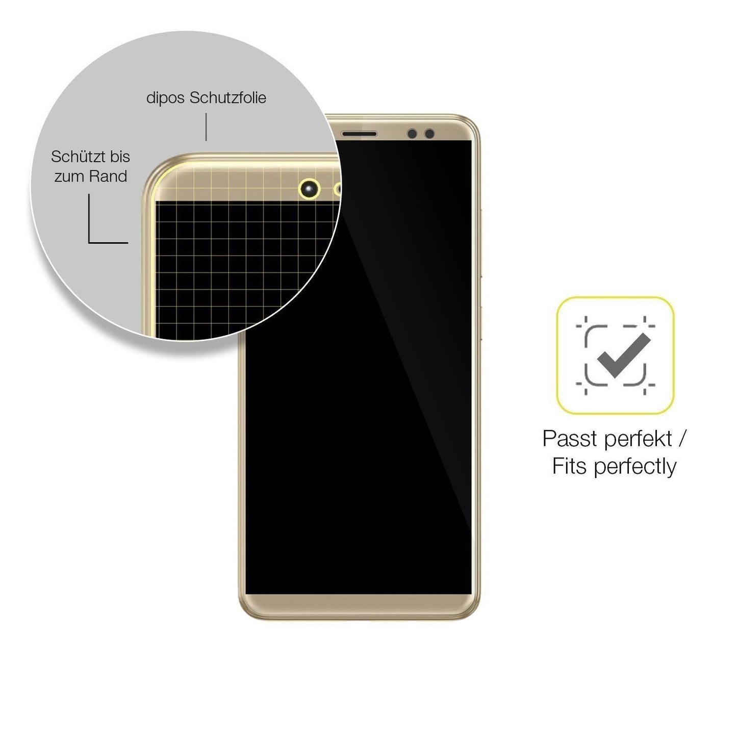 2x 3D Full Cover Schutzfolie für WALTON Primo S6 i (6)