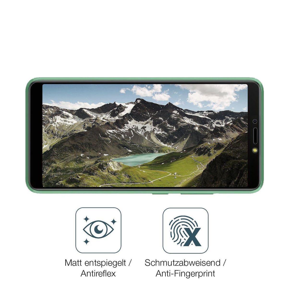 2x 9H Schutzfolie matt für Walton Primo F10 Panzer (5)