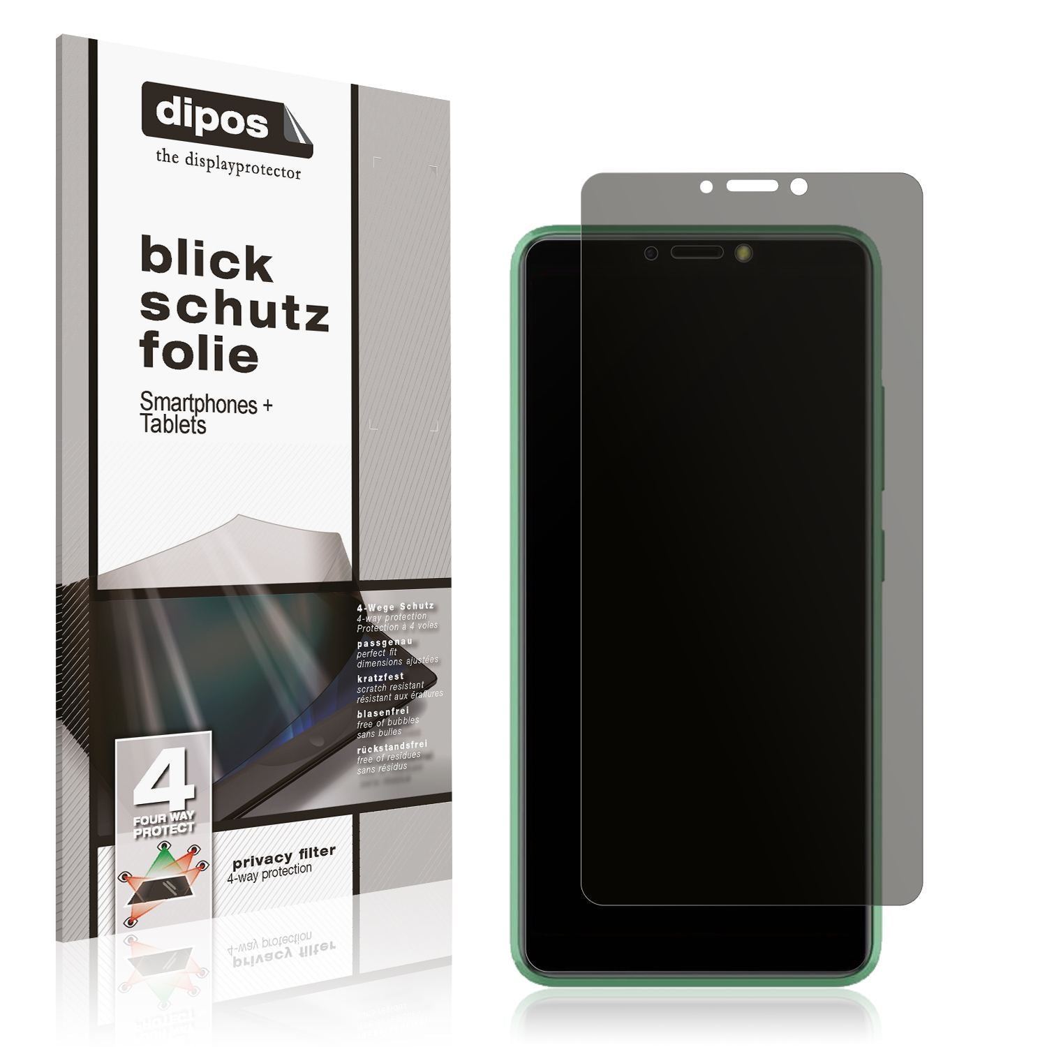 Blickschutzfolie für Walton Primo F10 matt Schutzf (1)