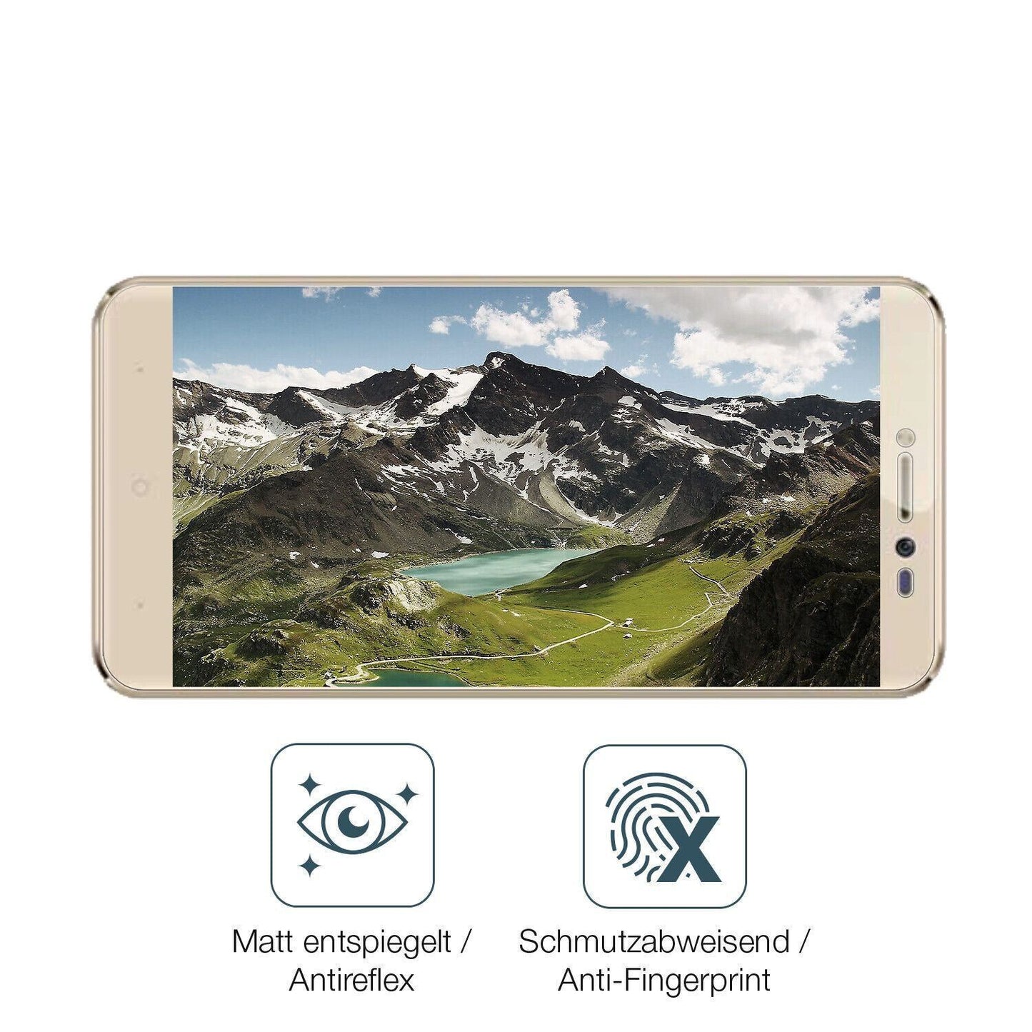 1x 9H Schutzfolie matt für Symphony i10 Plus Panze (5)