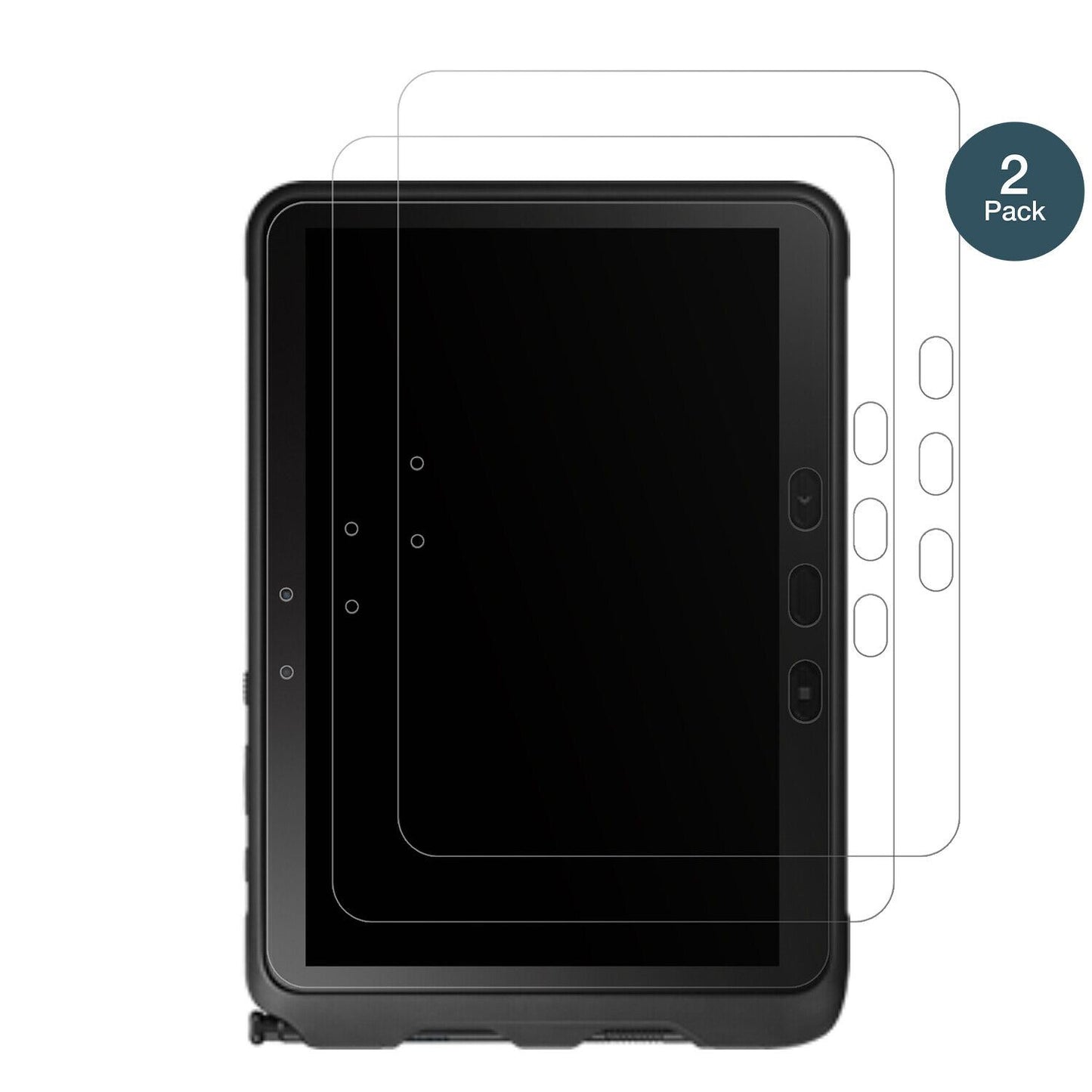 1x 9H Schutzfolie matt für Samsung Galaxy Tab Acti (2)