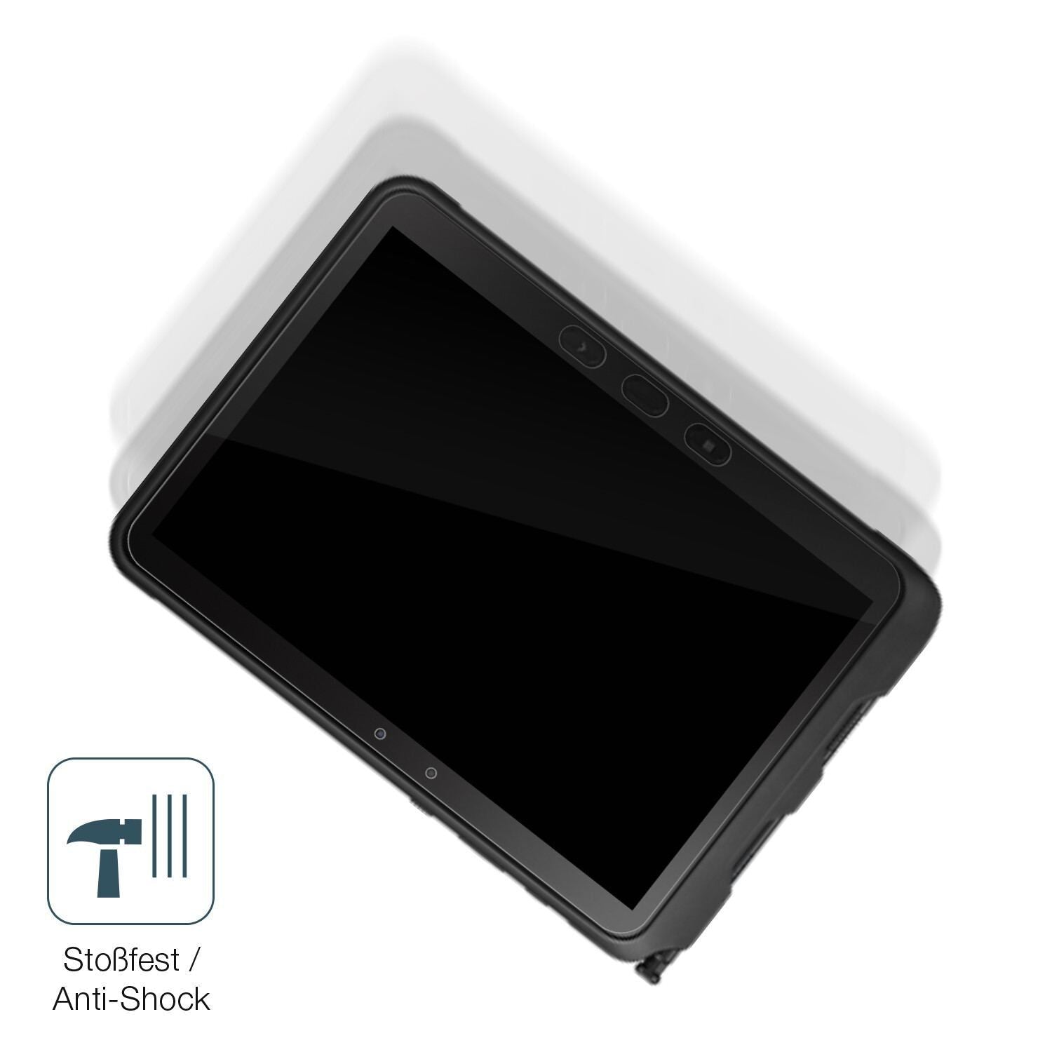 2x 9H Schutzfolie für Samsung Galaxy Tab Active 4  (4)