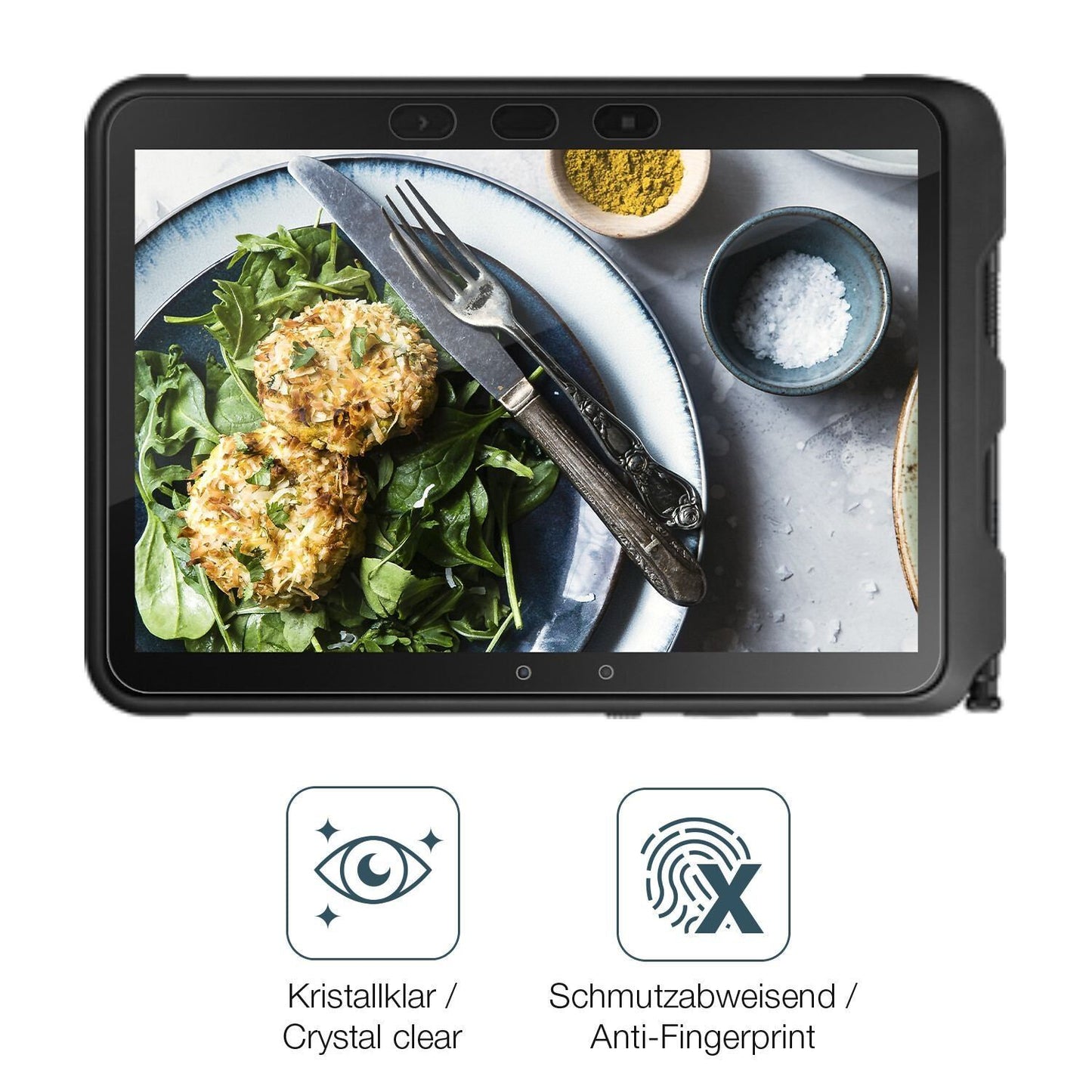2x 9H Schutzfolie für Samsung Galaxy Tab Active 4  (5)