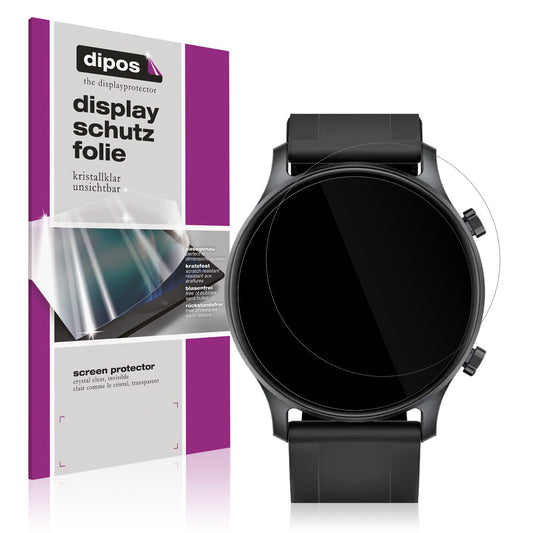 2x Schutzfolie klar für Haylou RS3 Display-Schutzf (1)