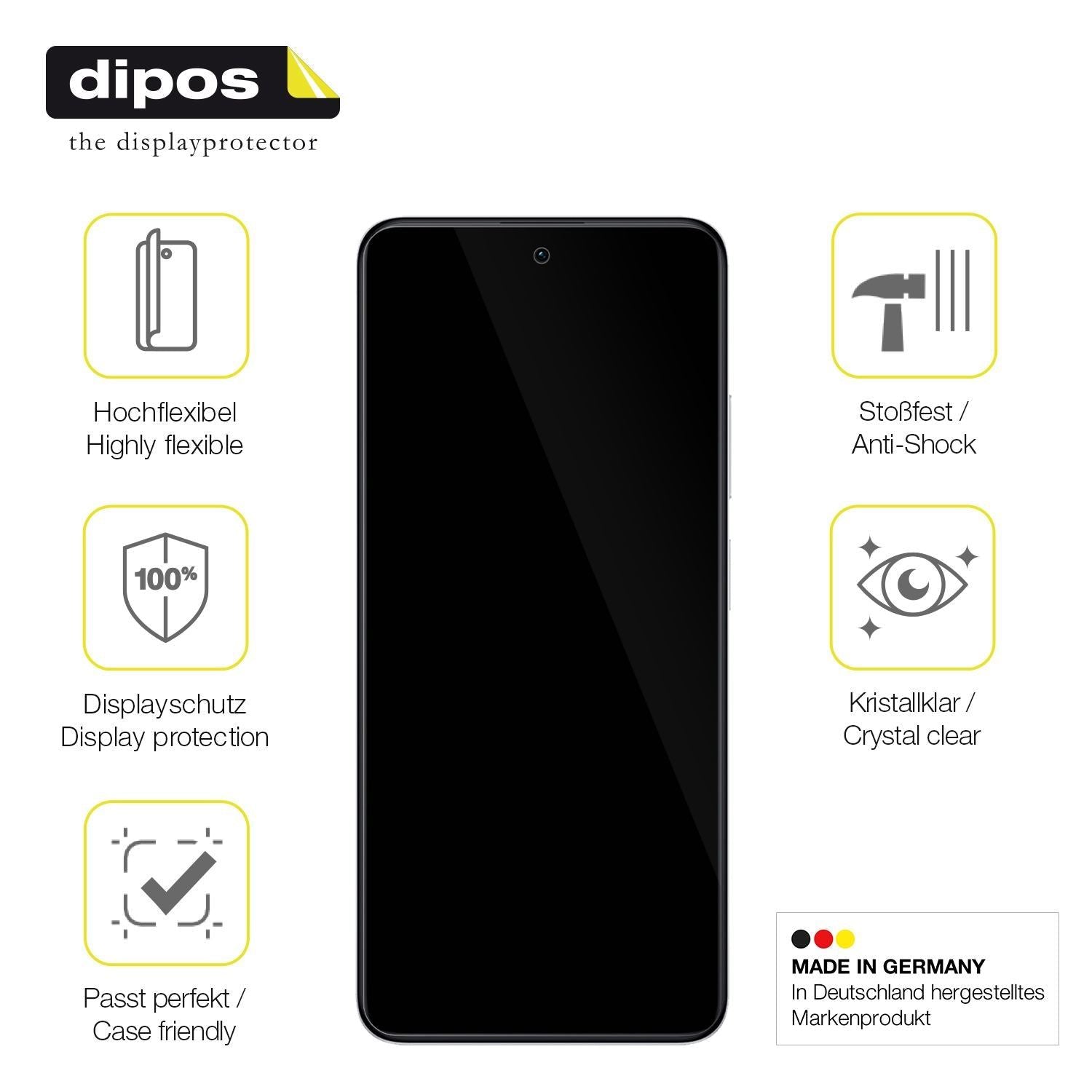 1x 3D Full Cover Schutzfolie für Xiaomi Poco X4 GT (7)