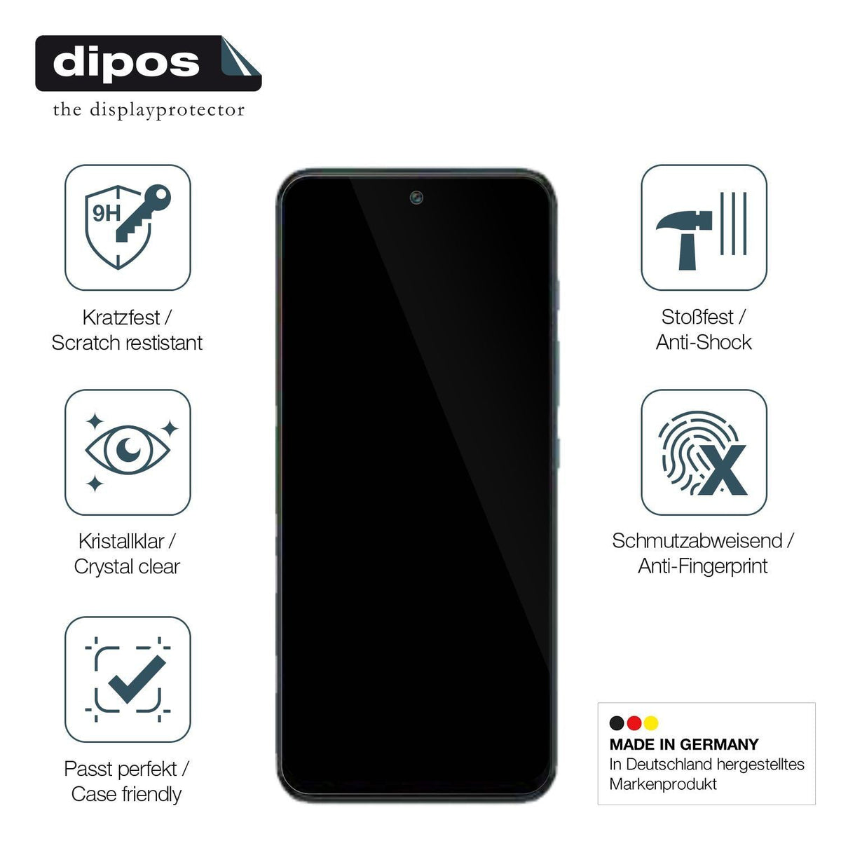 2x 9H Schutzfolie für Motorola Moto G81 5G Panzerf (7)