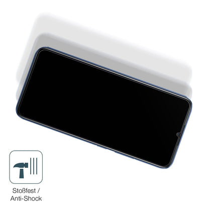 1x 9H Schutzfolie matt für Oppo Realme C3i Panzerf (4)