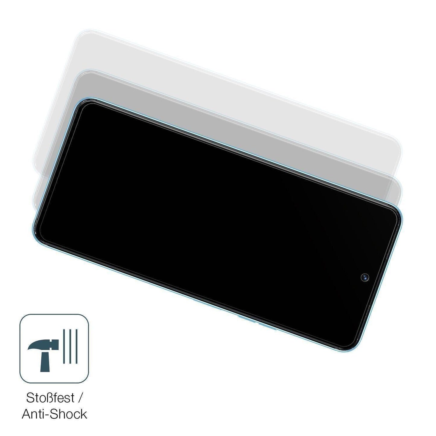 1x 9H Schutzfolie matt für Tecno Camon 19 Neo Panz (4)