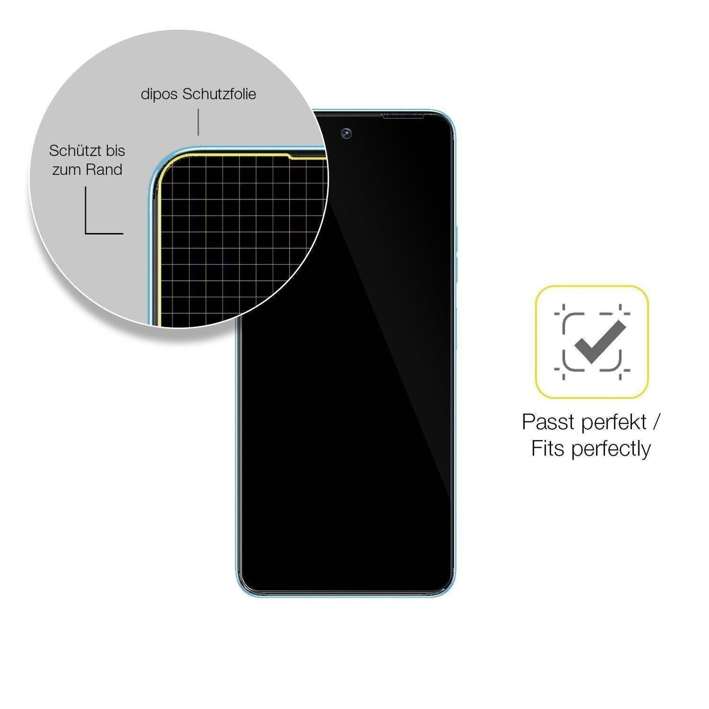1x 3D Full Cover Schutzfolie für Tecno Camon 19 Ne (6)