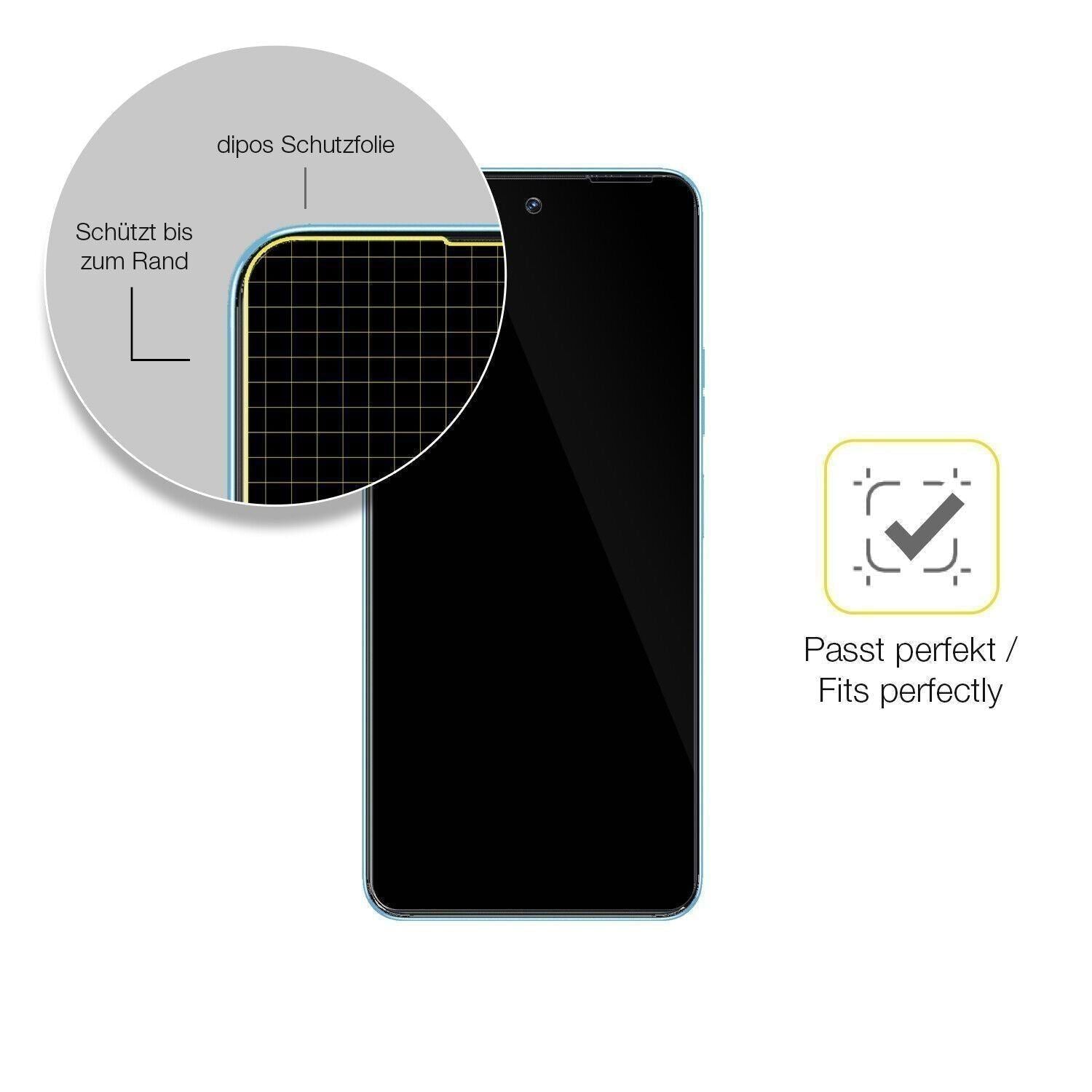 1x 3D Full Cover Schutzfolie für Tecno Camon 19 Ne (6)