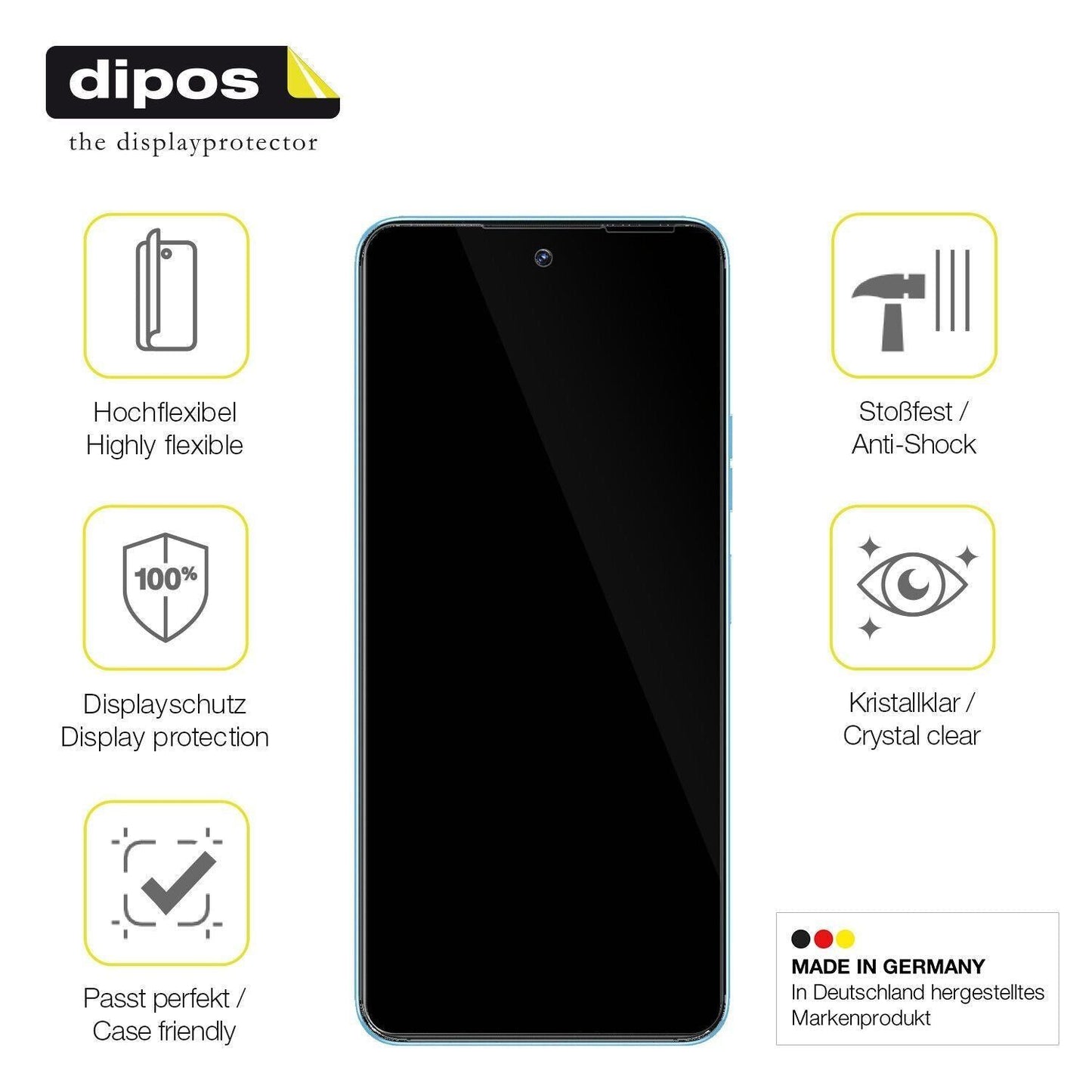 1x 3D Full Cover Schutzfolie für Tecno Camon 19 Ne (7)