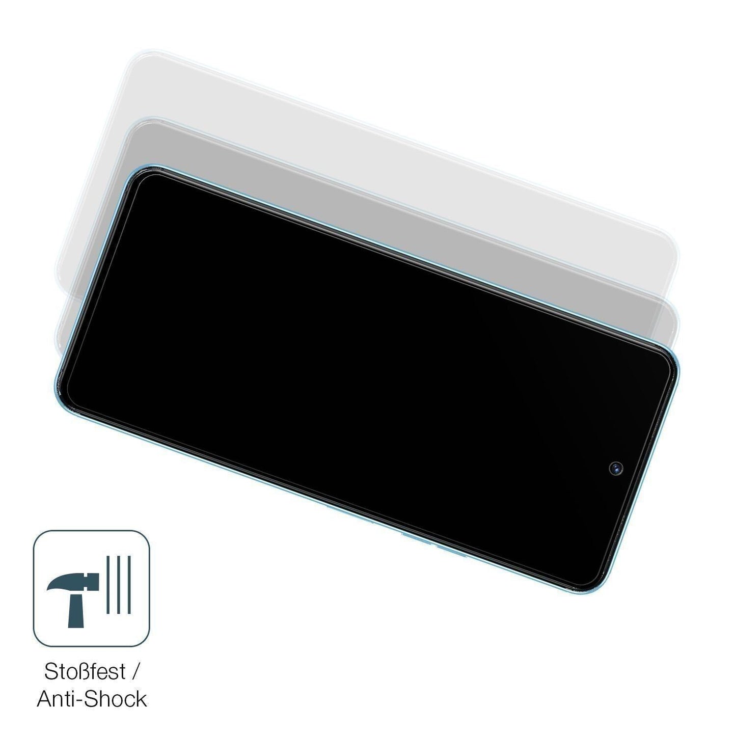 2x 9H Schutzfolie matt für Tecno Camon 19 Neo Panz (4)