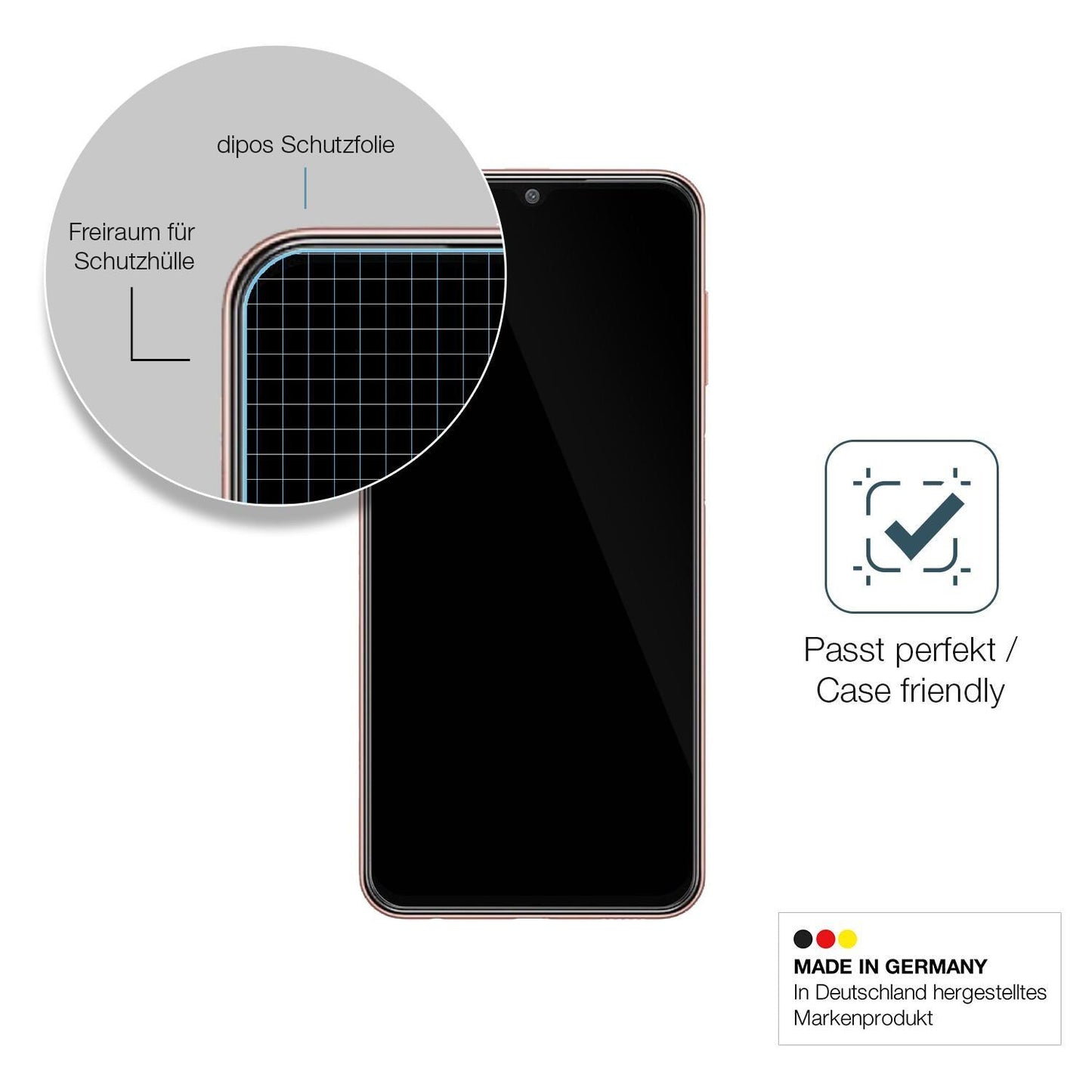 2x 9H Schutzfolie für Samsung Galaxy M13 Panzerfol (6)