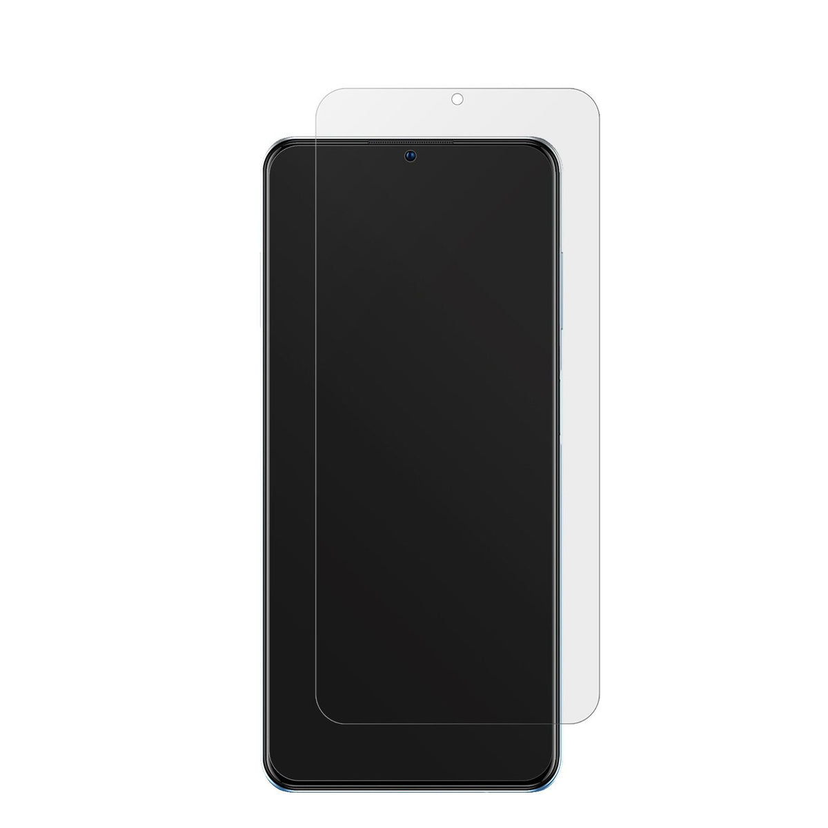 2x Schutzfolie matt für ZTE Blade A72 4G Display-S (2)