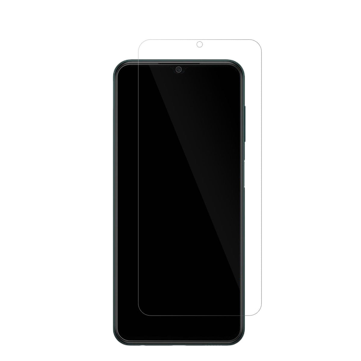 2x Schutzfolie klar für Samsung Galaxy M13 5G Disp (2)