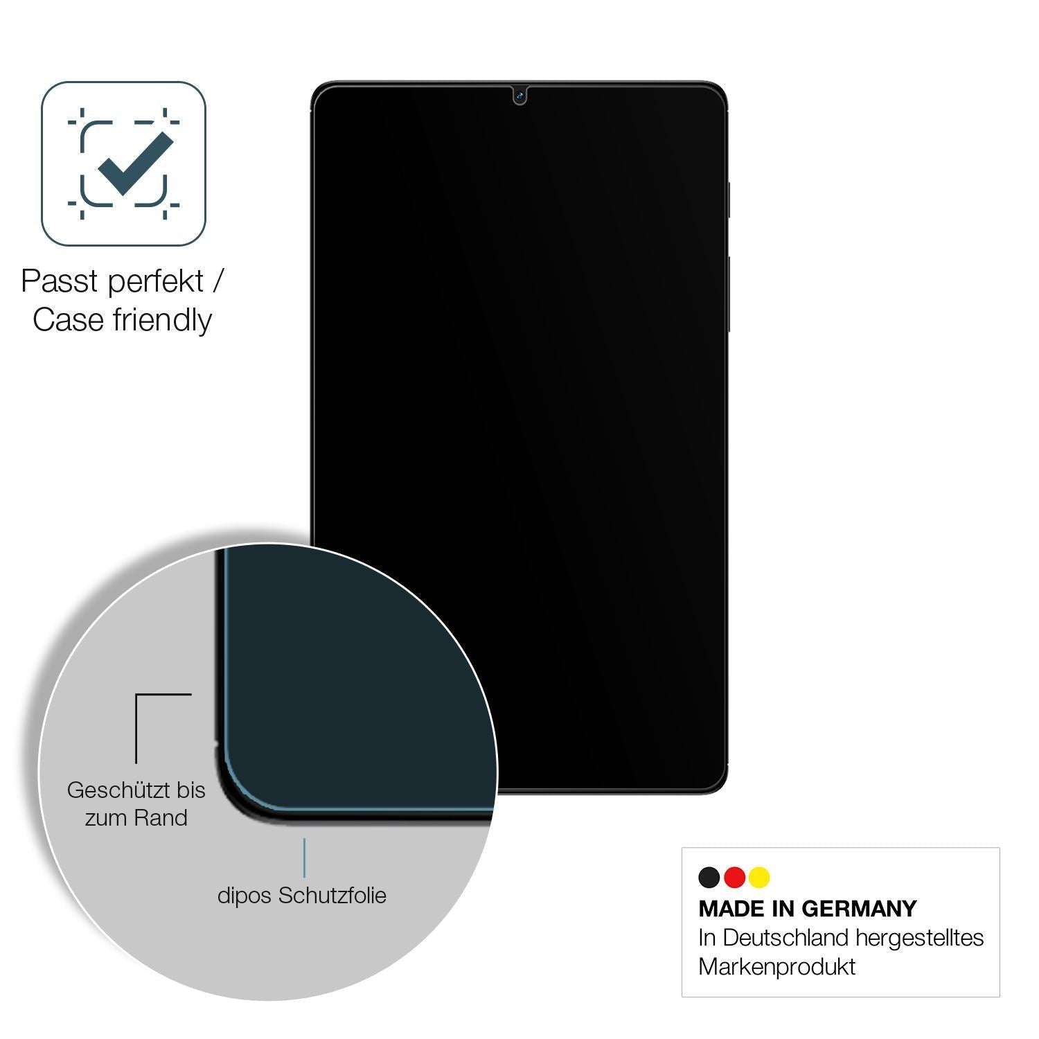 1x 9H Schutzfolie matt für Realme Pad Mini (8.7) P (6)