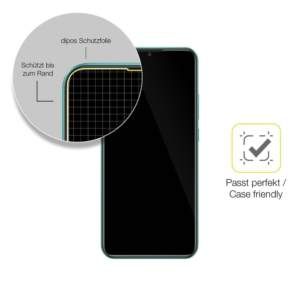 1x 3D Full Cover Schutzfolie für Ulefone Note 10P (6)