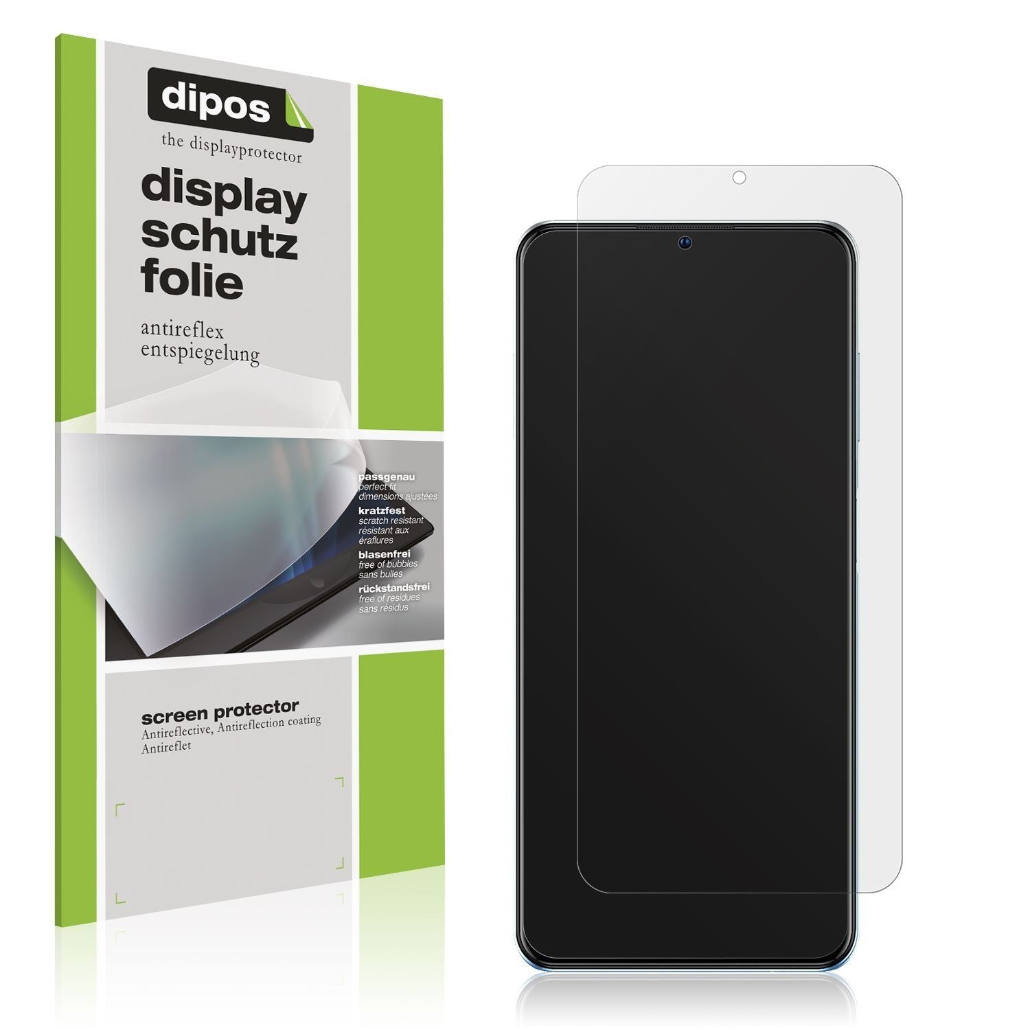 5x Schutzfolie matt für ZTE Blade A72 Display-Schu (1)