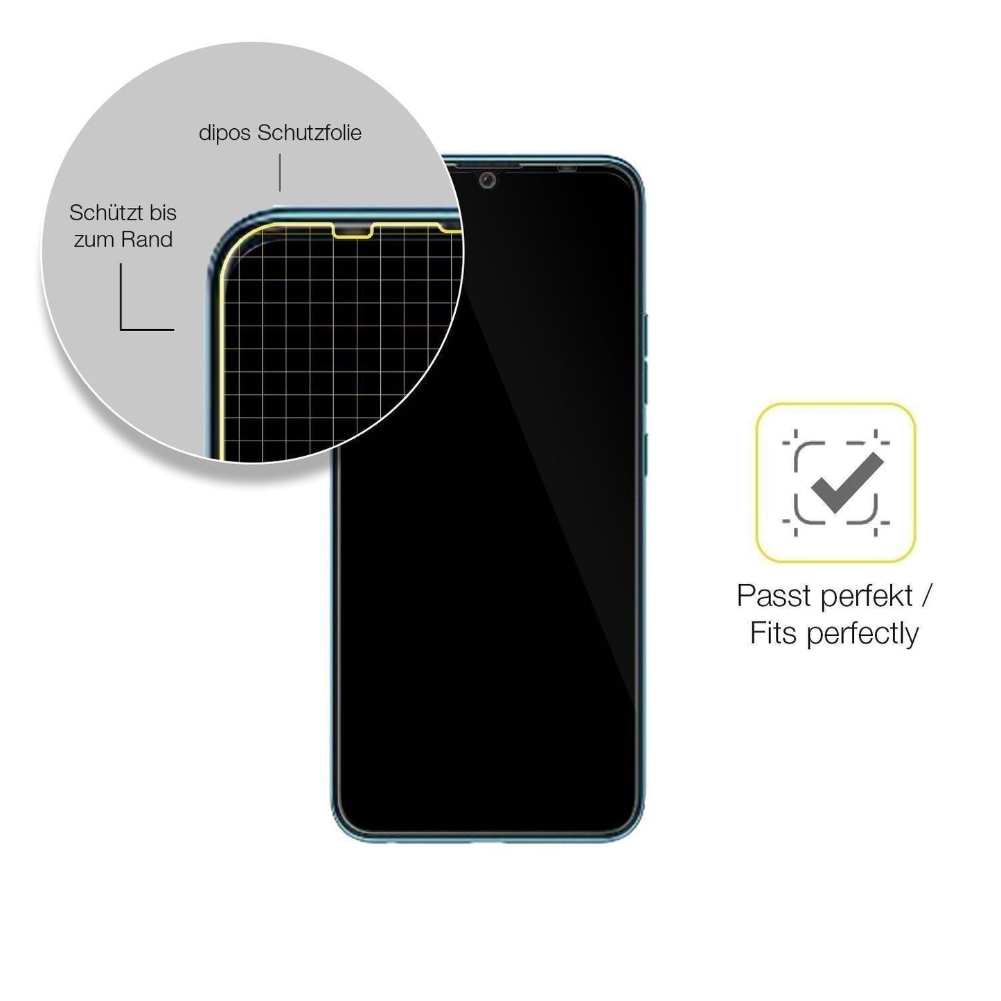 1x 3D Full Cover Schutzfolie für Tecno Spark 9 (6)