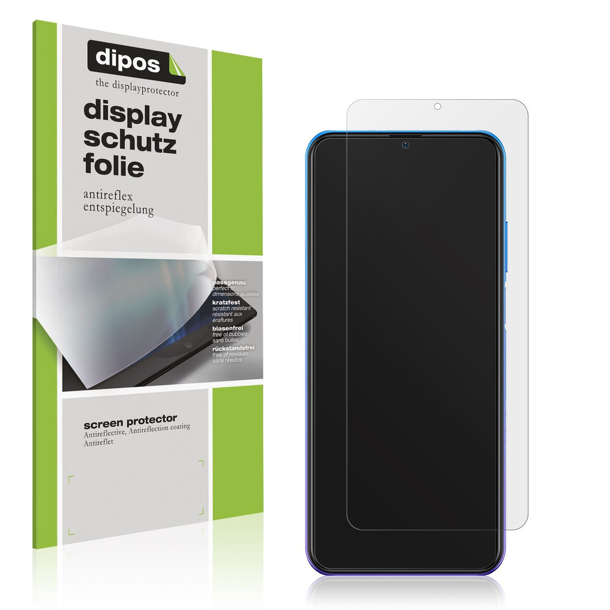 1x Schutzfolie matt für Ulefone Note 12P Display-S (1)