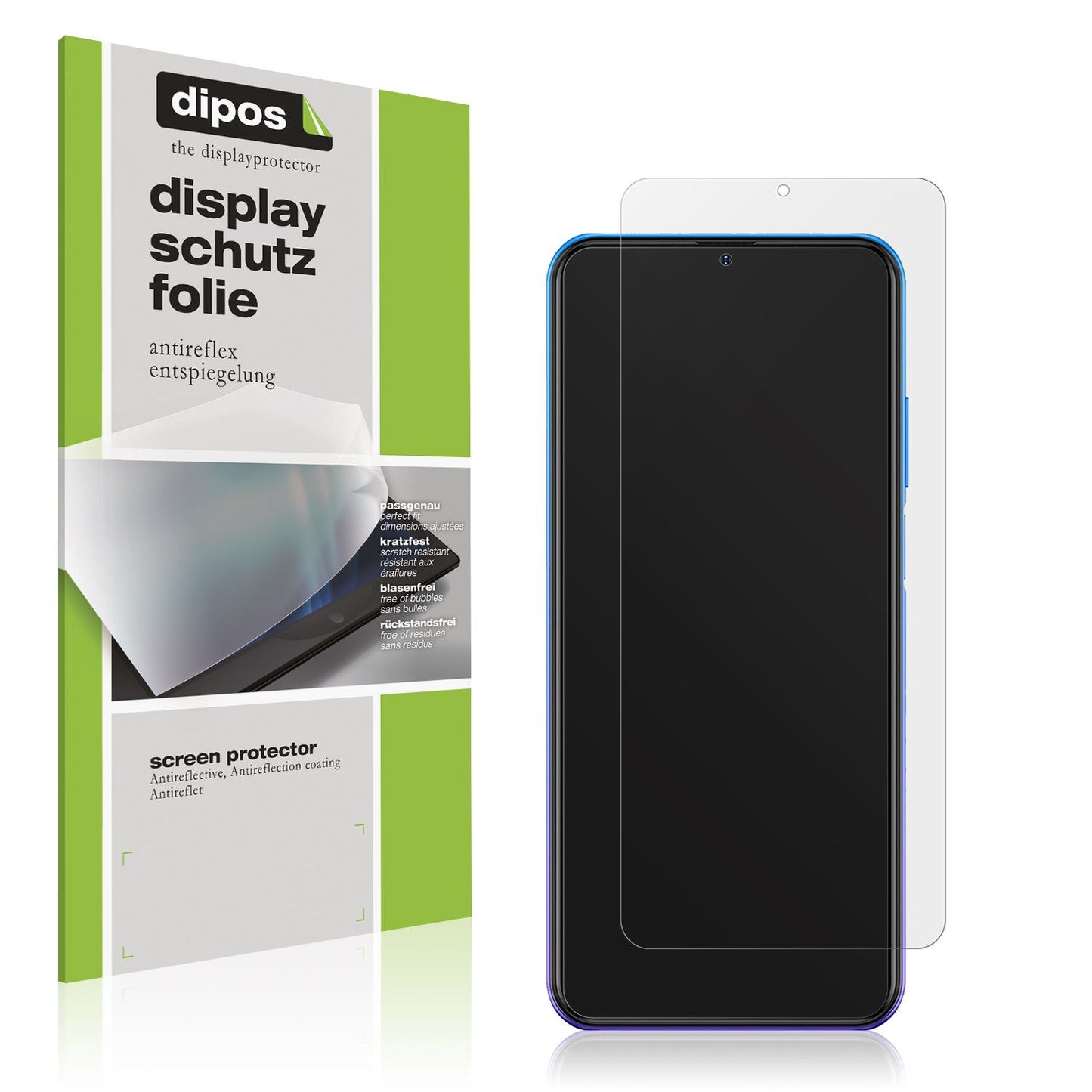 6x Schutzfolie matt für Ulefone Note 12P Display-S (1)
