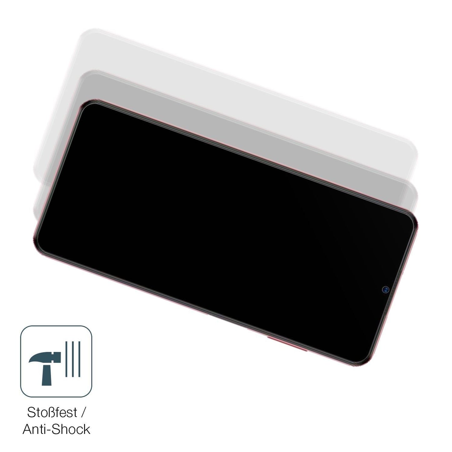 1x 9H Schutzfolie matt für ZTE Blade V40 Vita Panz (4)
