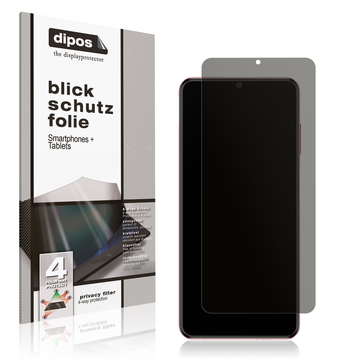 Blickschutzfolie für ZTE Blade V40 Vita matt Schut (1)