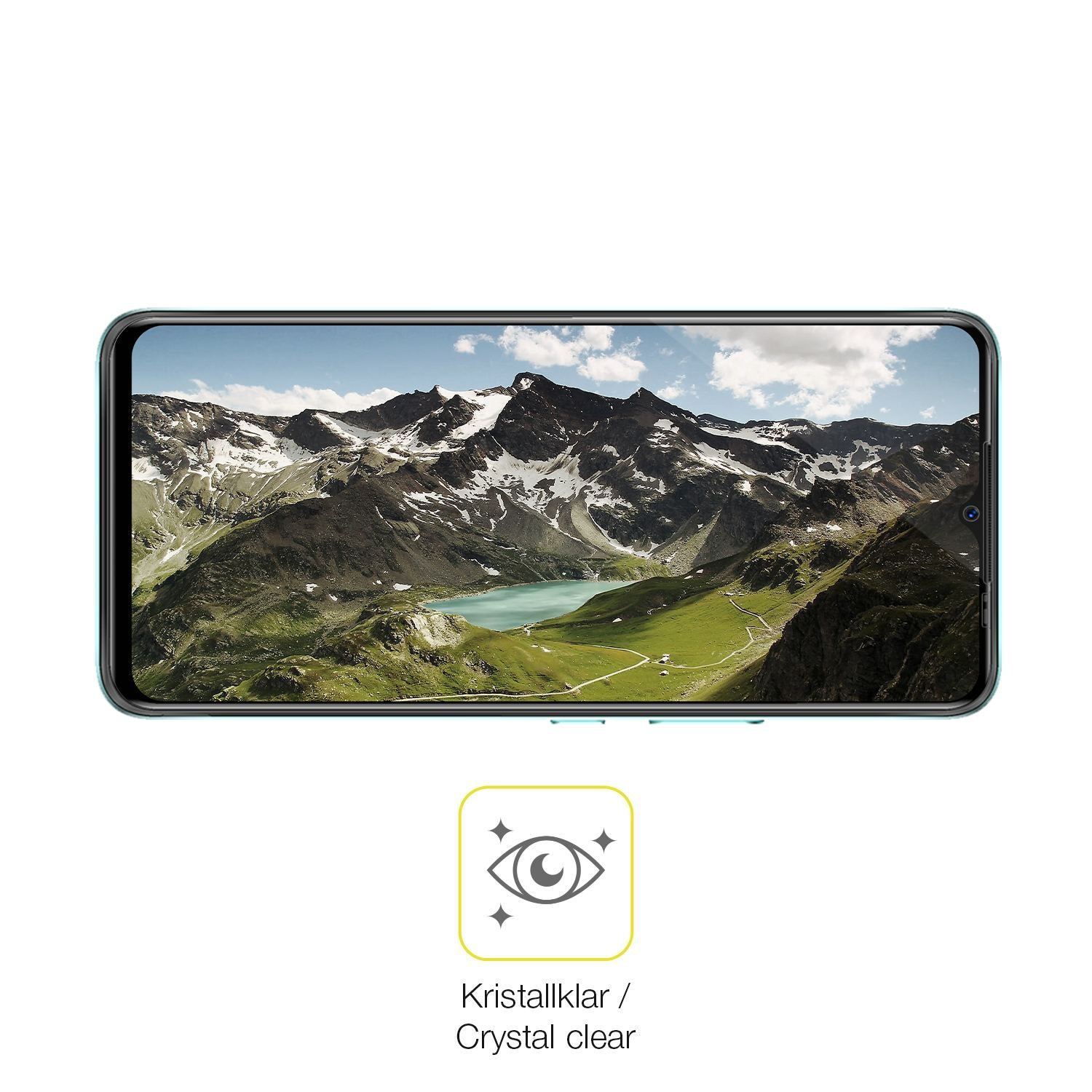 2x 3D Full Cover Schutzfolie für itel A49 (5)