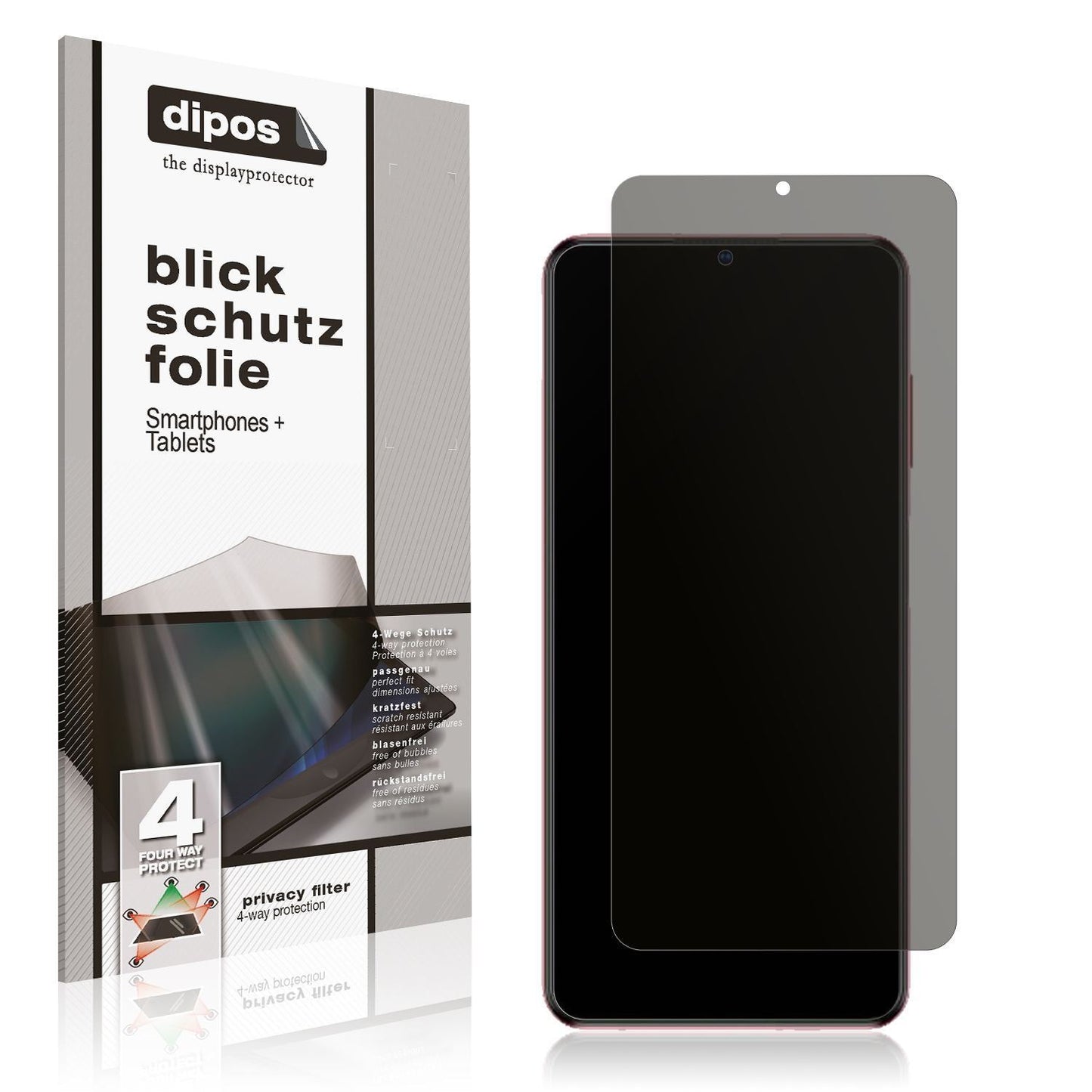 Blickschutzfolie für ZTE Blade V40 Vita matt Schut (1)