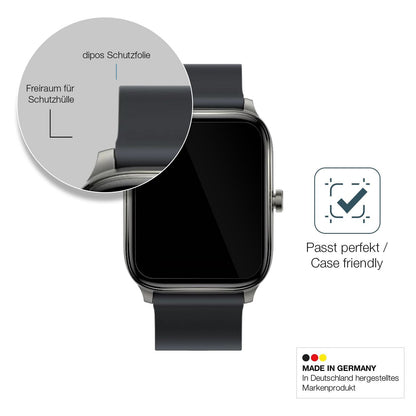 1x 9H Schutzfolie für Haylou GST Smartwatch Panzer (6)