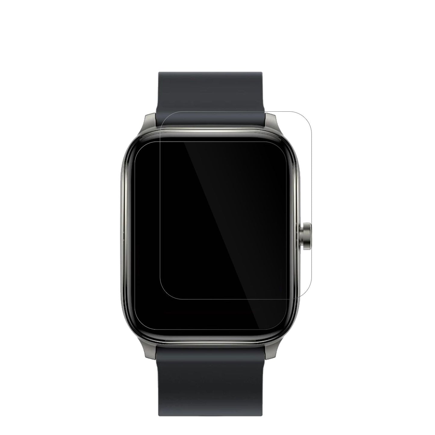 1x Schutzfolie klar für Haylou GST Smartwatch Disp (2)