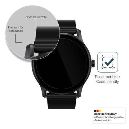 2x 9H Schutzfolie für Haylou GS Smartwatch Panzerf (6)