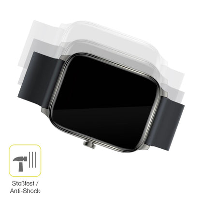 2x 3D Full Cover Schutzfolie für Haylou GST Smartw (4)