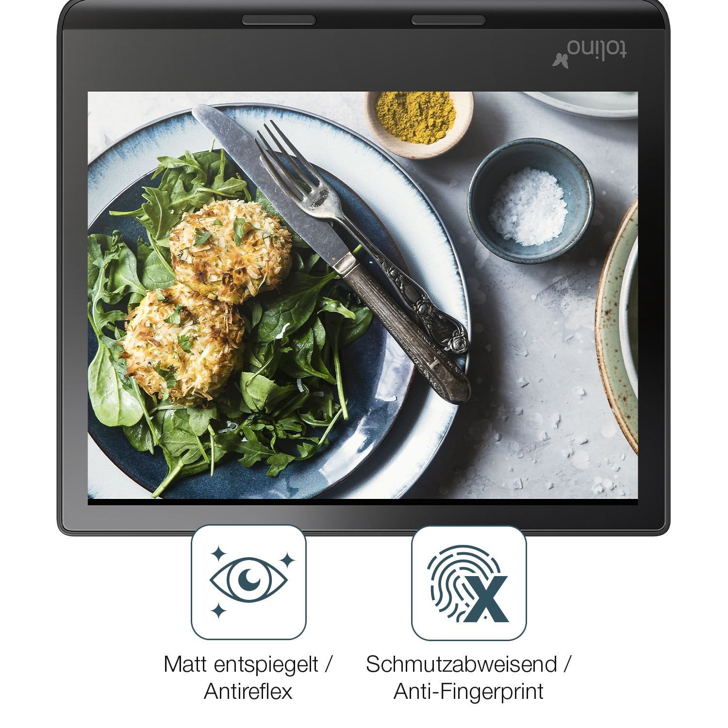 1x 9H Schutzfolie matt für Tolino Epos 3 e-Book Re (5)