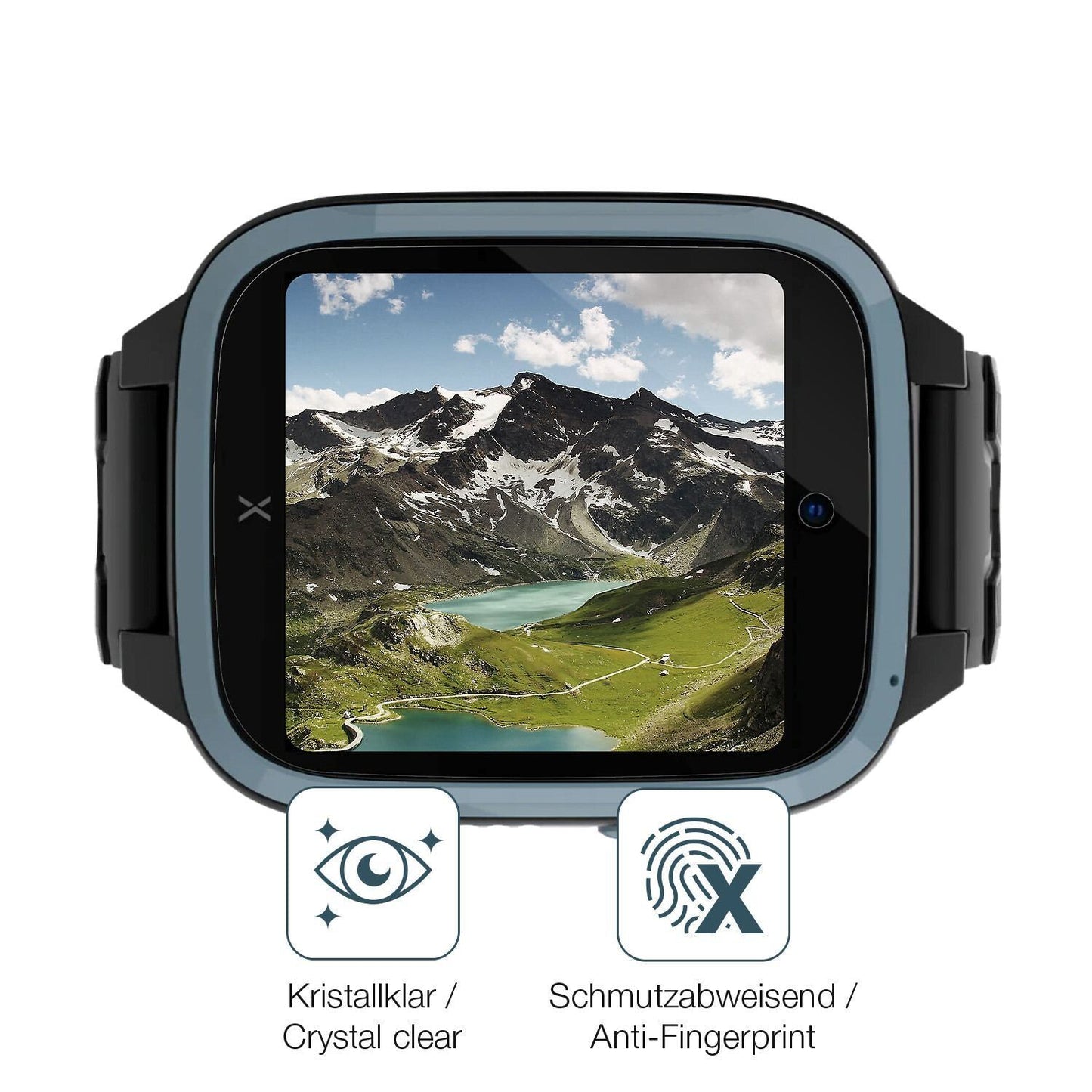 2x 9H Schutzfolie für Xplora XGO3 Kinder-Smartwatc (5)