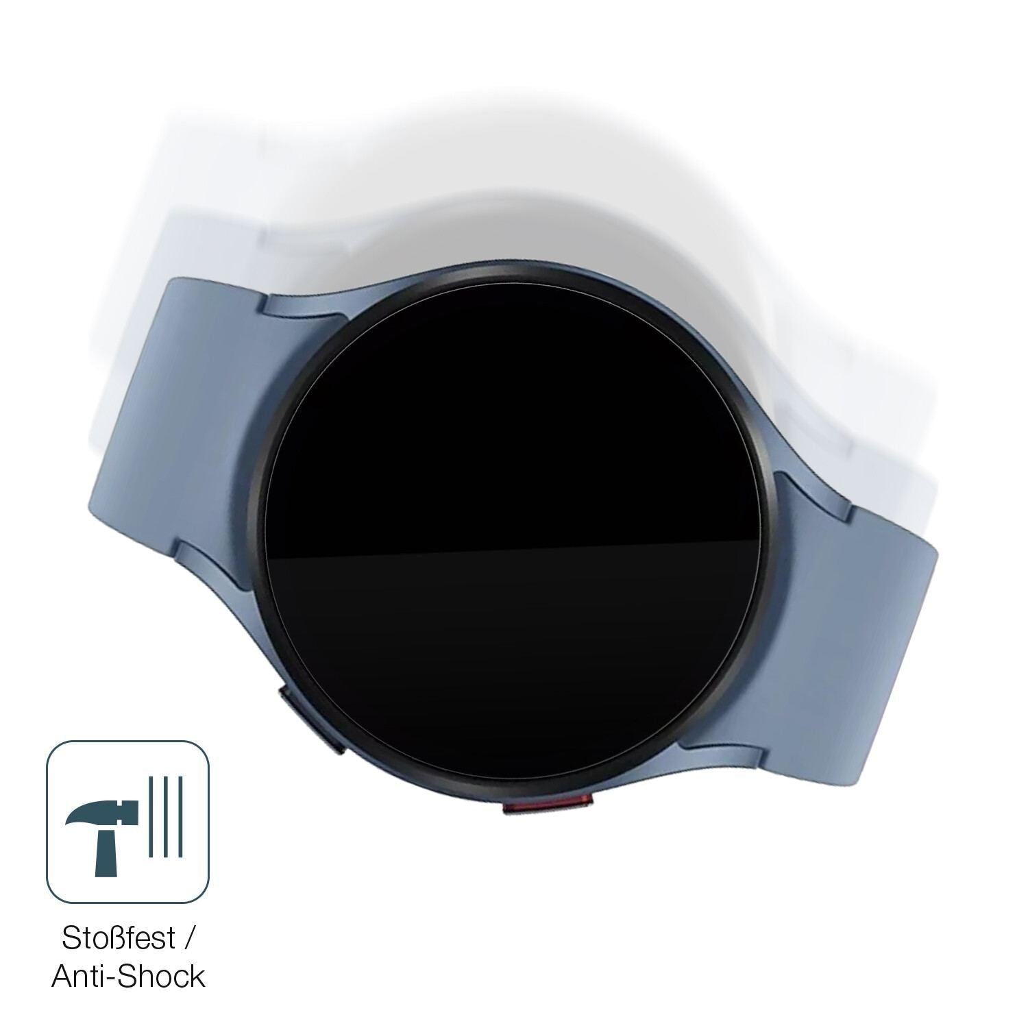 2x 9H Schutzfolie für Samsung Galaxy Watch 5 (44mm (4)