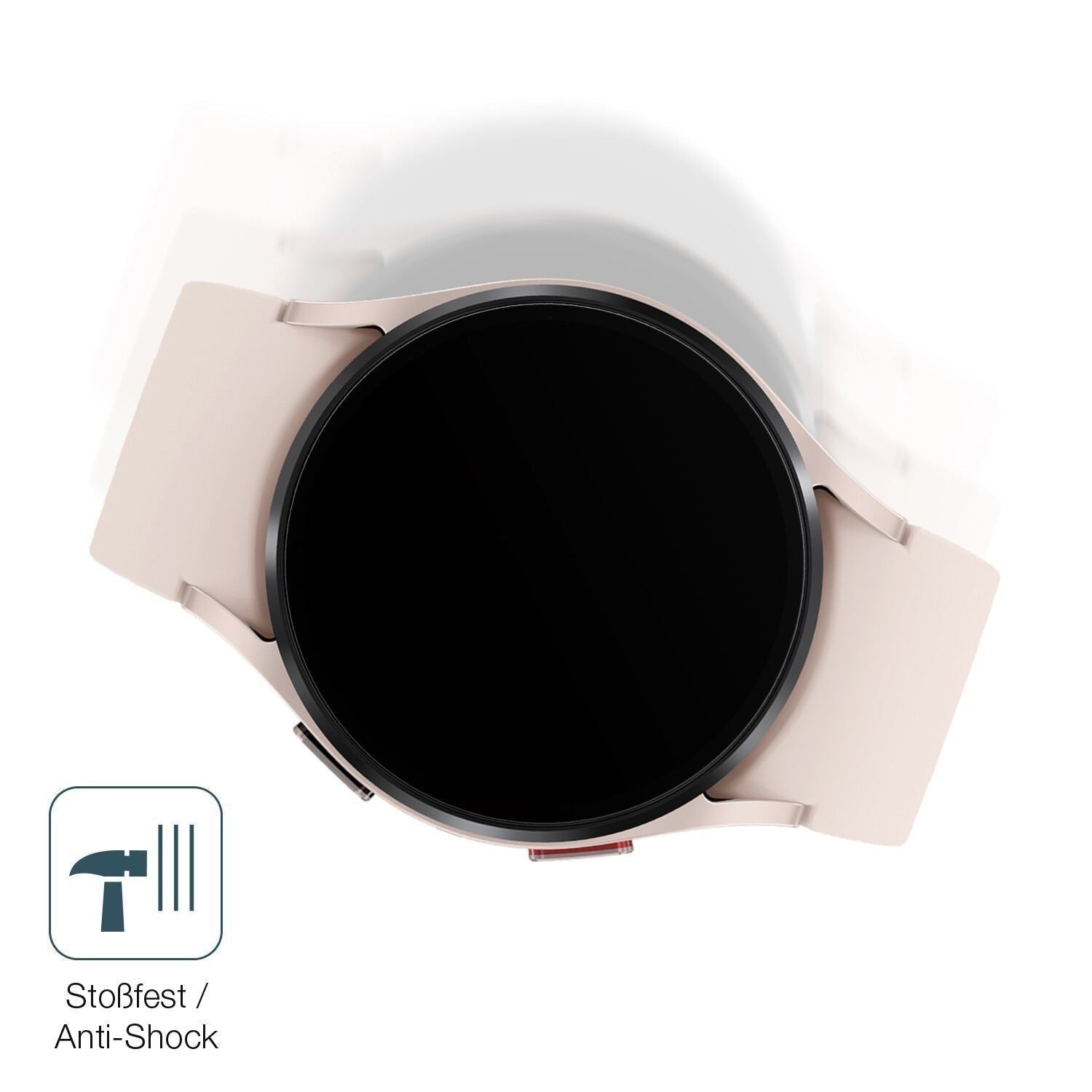 2x 9H Schutzfolie matt für Samsung Galaxy Watch 5  (4)