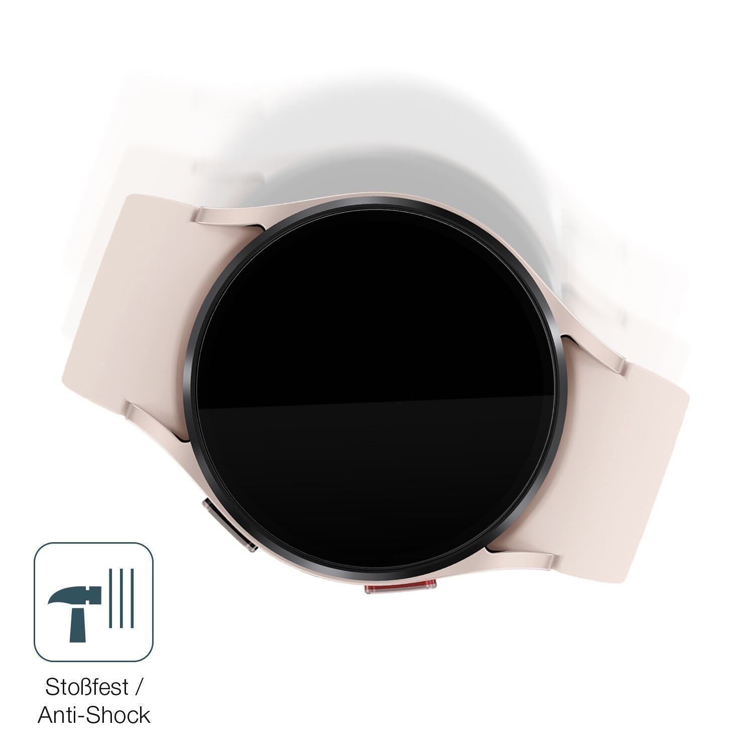 2x 9H Schutzfolie für Samsung Galaxy Watch 5 (40mm (4)