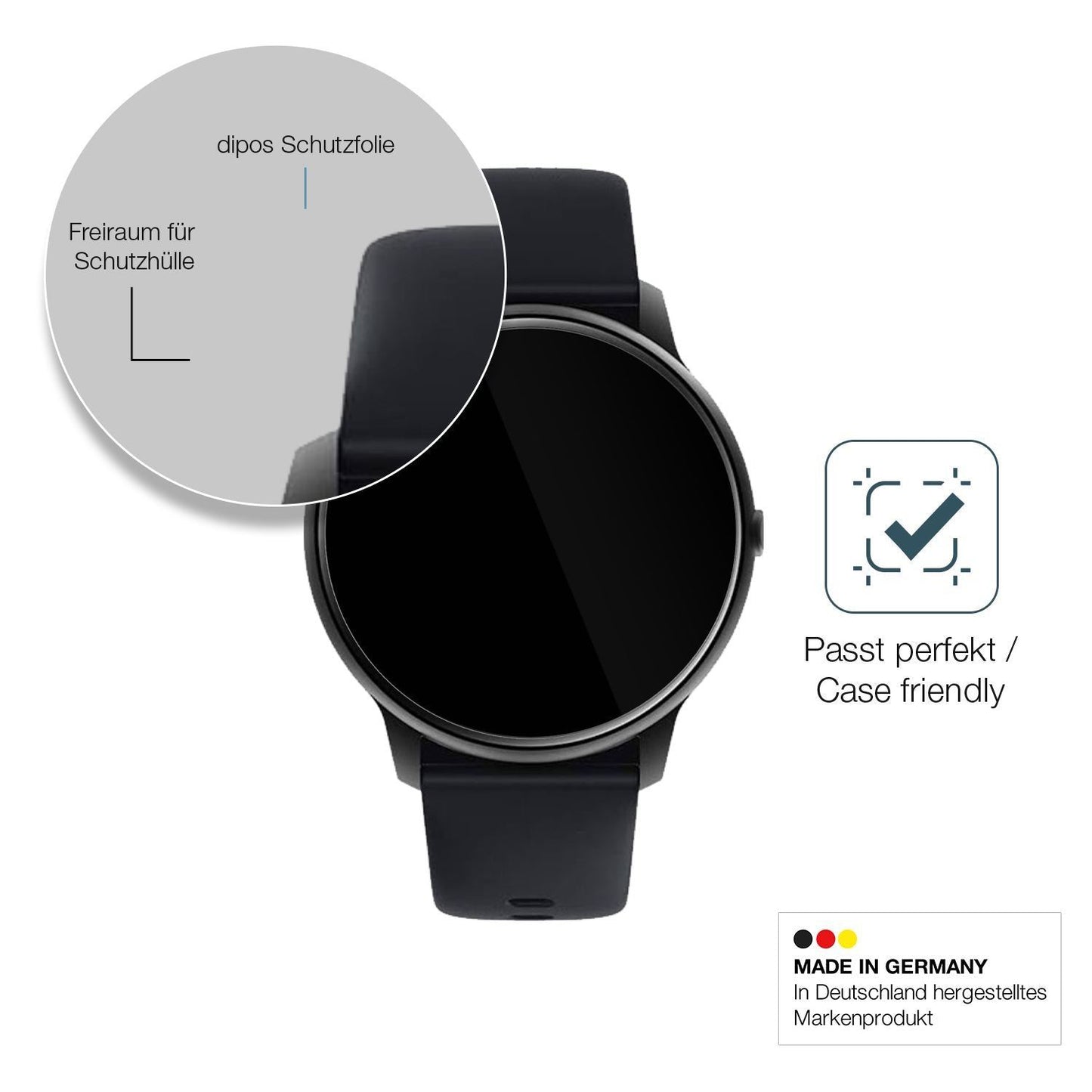 2x 9H Schutzfolie für Xiaomi Imlab W11 Panzerfolie (5)