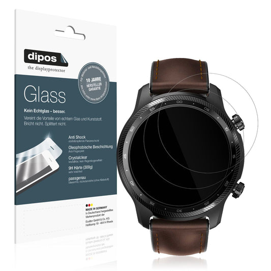 2x 9H Schutzfolie für Ticwatch Pro 3 Ultra Panzerf (1)