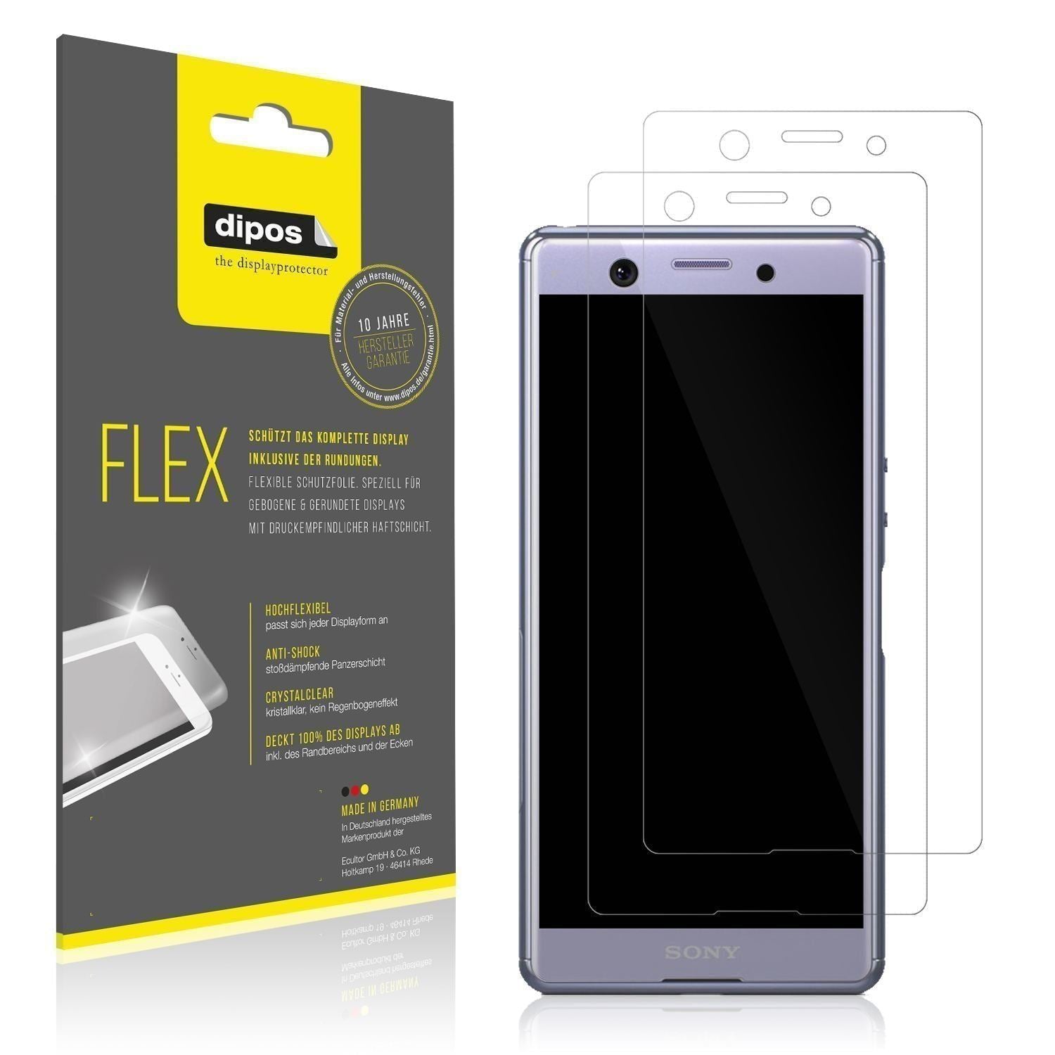 1x 3D Full Cover Schutzfolie für Sony Xperia Ace S (1)