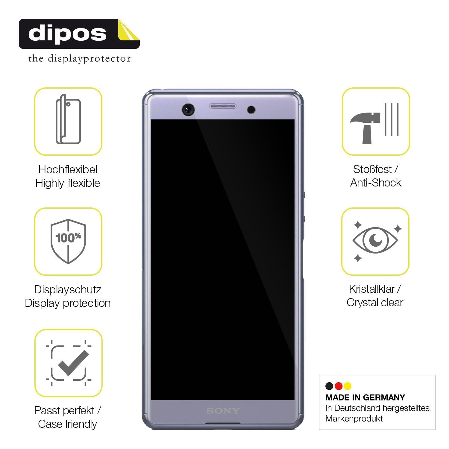 1x 3D Full Cover Schutzfolie für Sony Xperia Ace S (7)