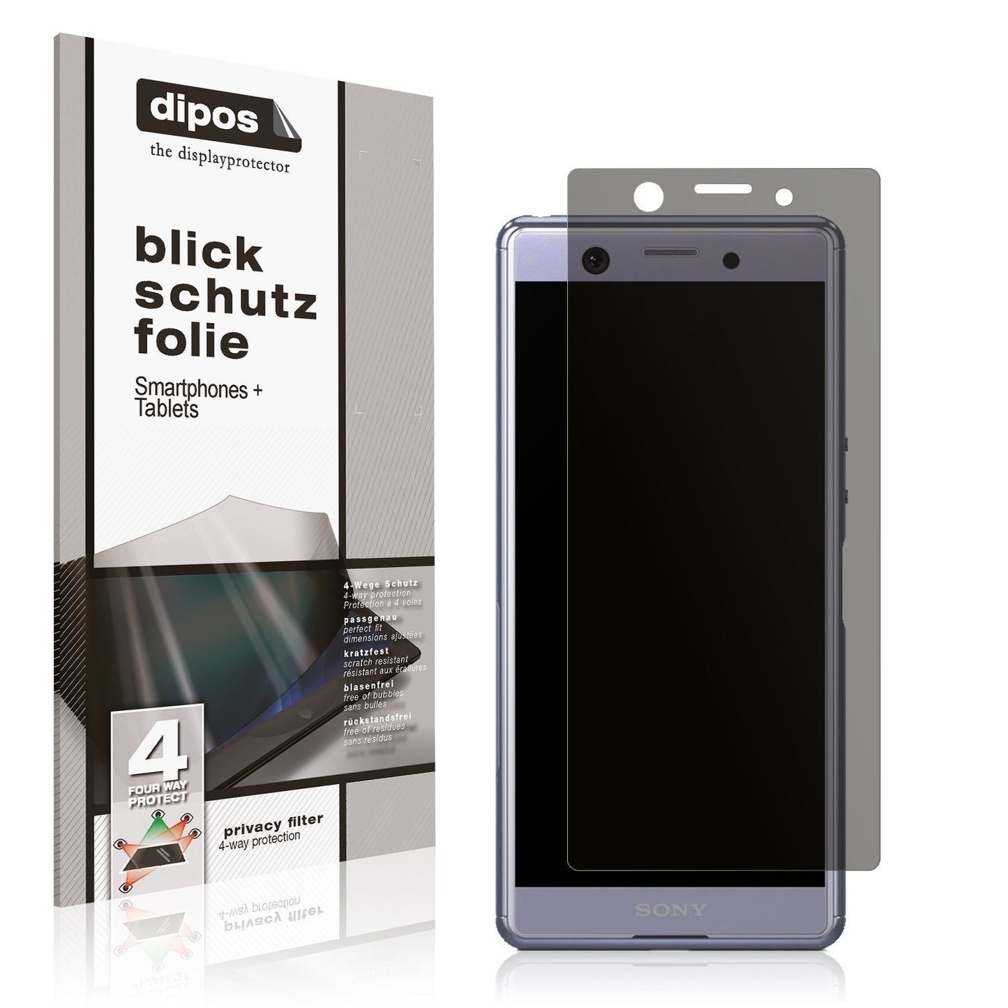 Blickschutzfolie für Sony Xperia Ace SO-02L matt S (1)