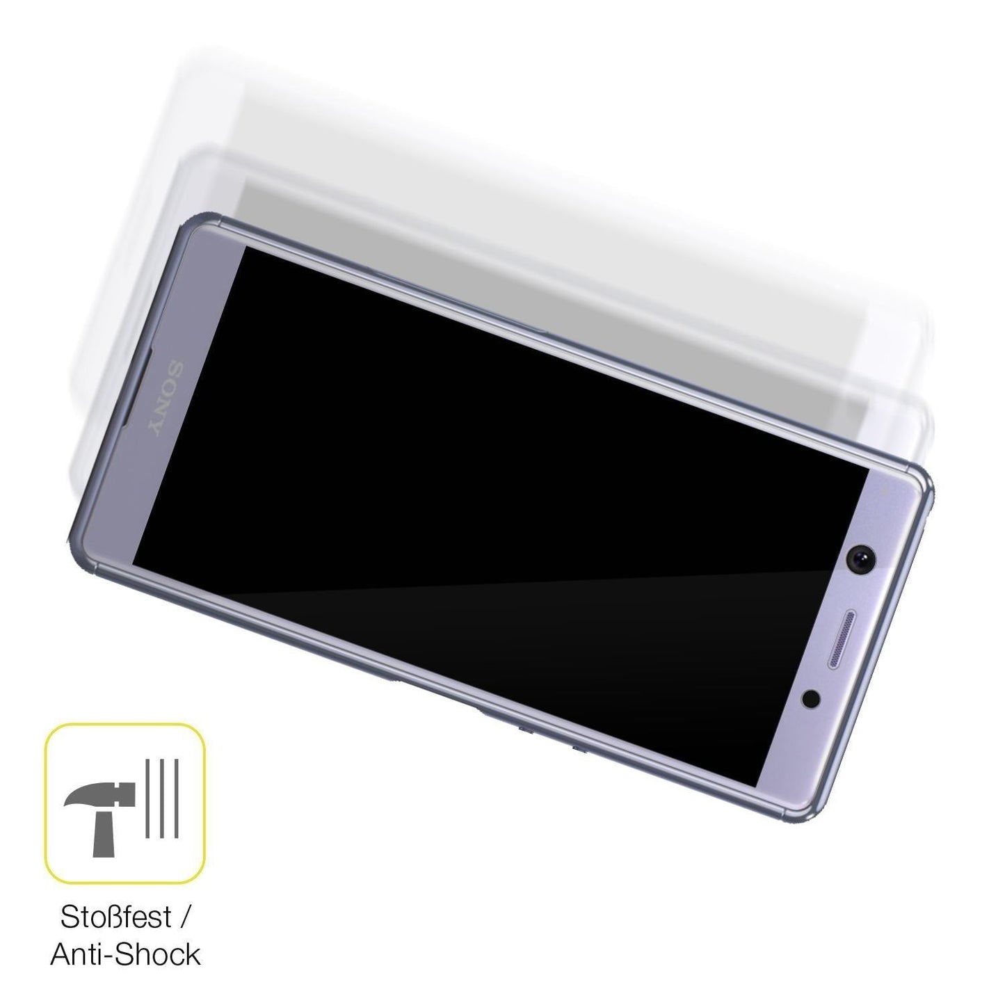 2x 3D Full Cover Schutzfolie für Sony Xperia Ace S (4)